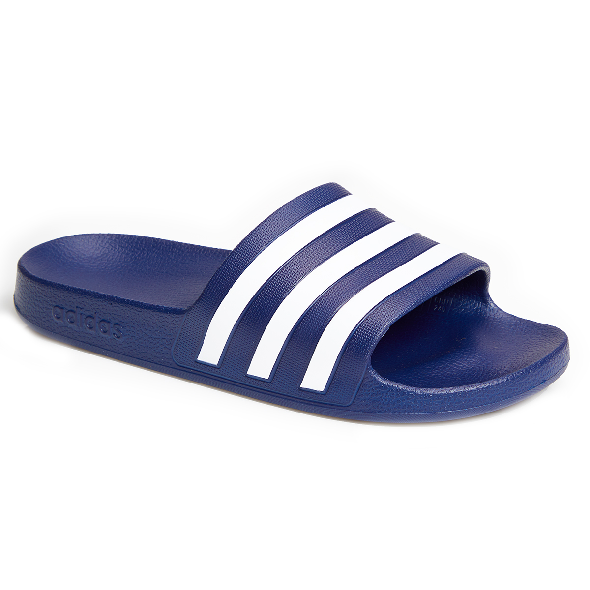 Adidas Women's Adilette Aqua Slide Sandals - Blue, 7