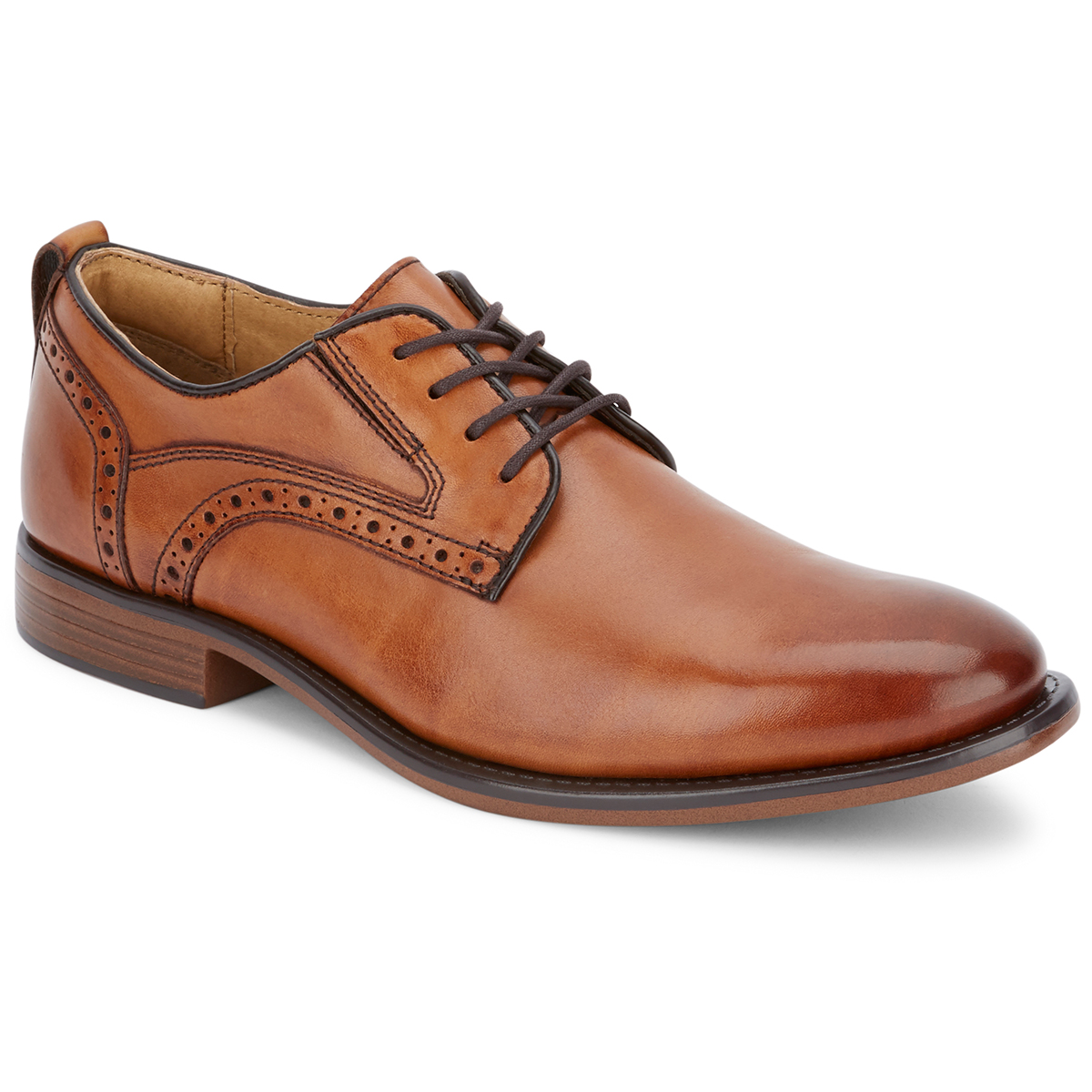 Dockers Men's Henson Oxford Lace-Up Dress Shoes - Brown, 11