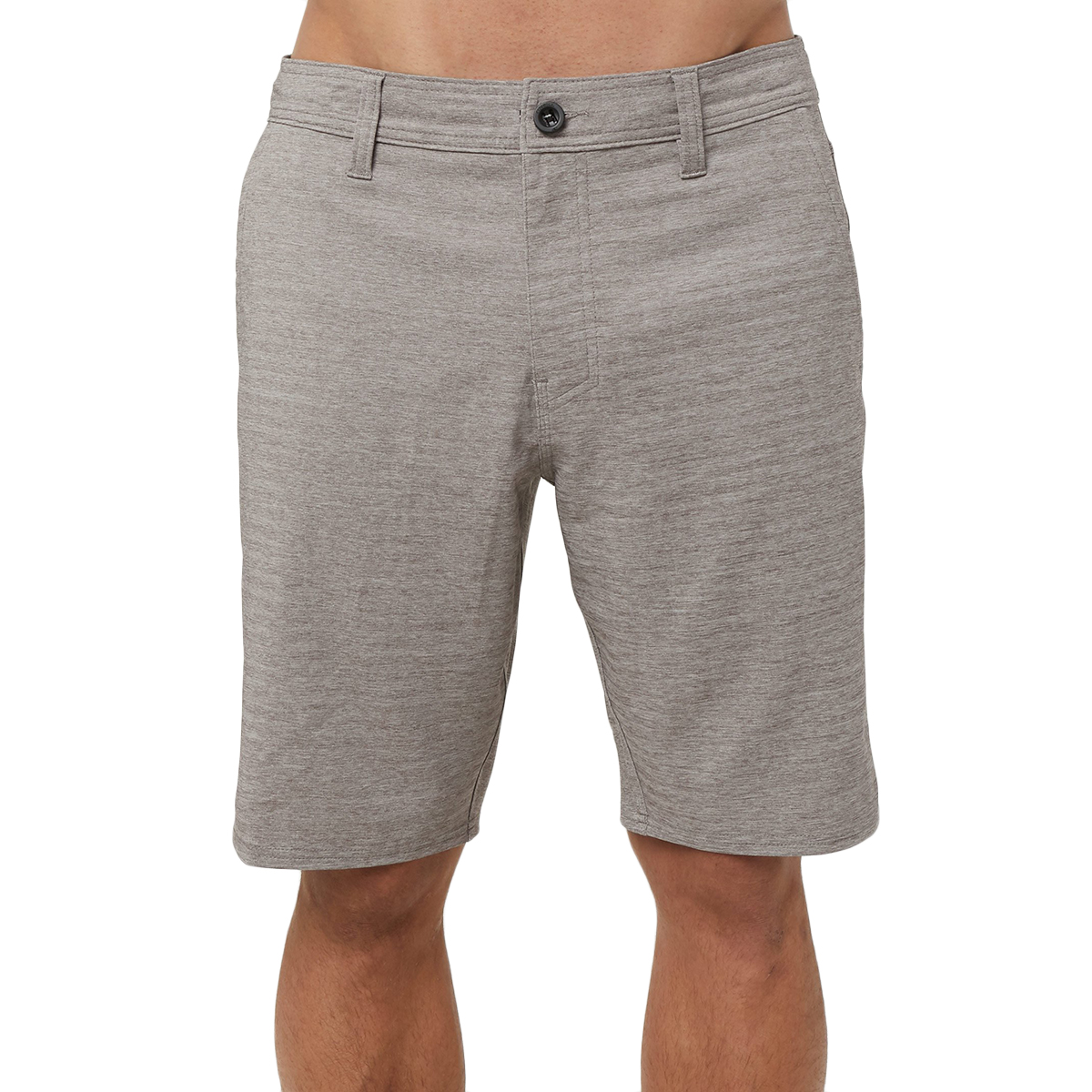 O'neill Men's Locked Heather Herringbone Hybrid Shorts - Black, 36