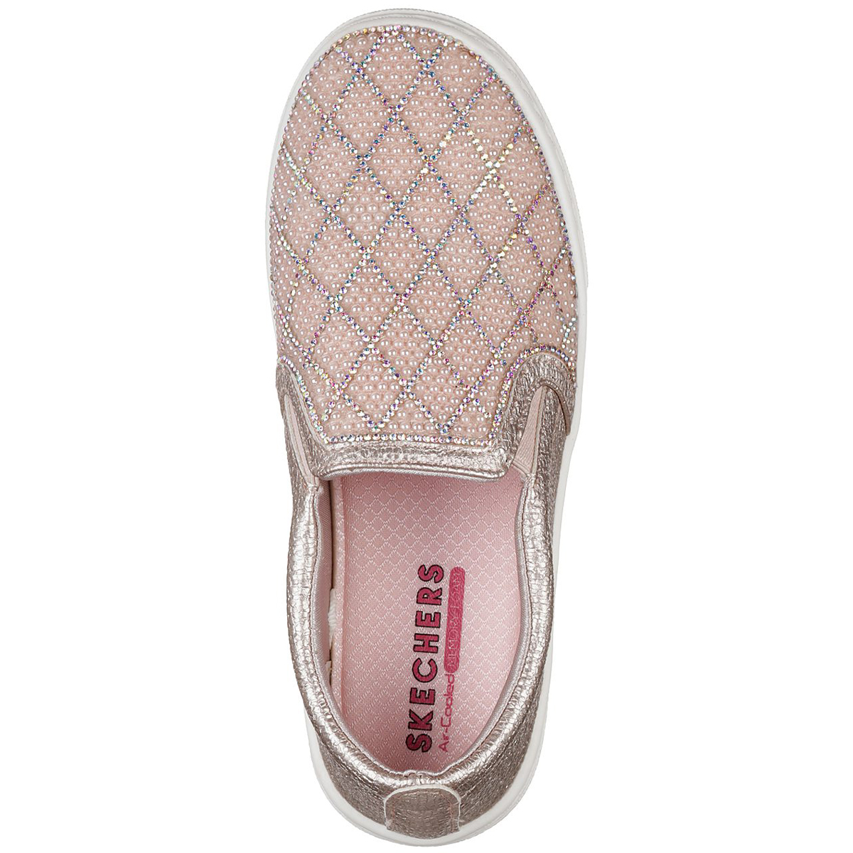 skechers goldie diamond darling rose gold