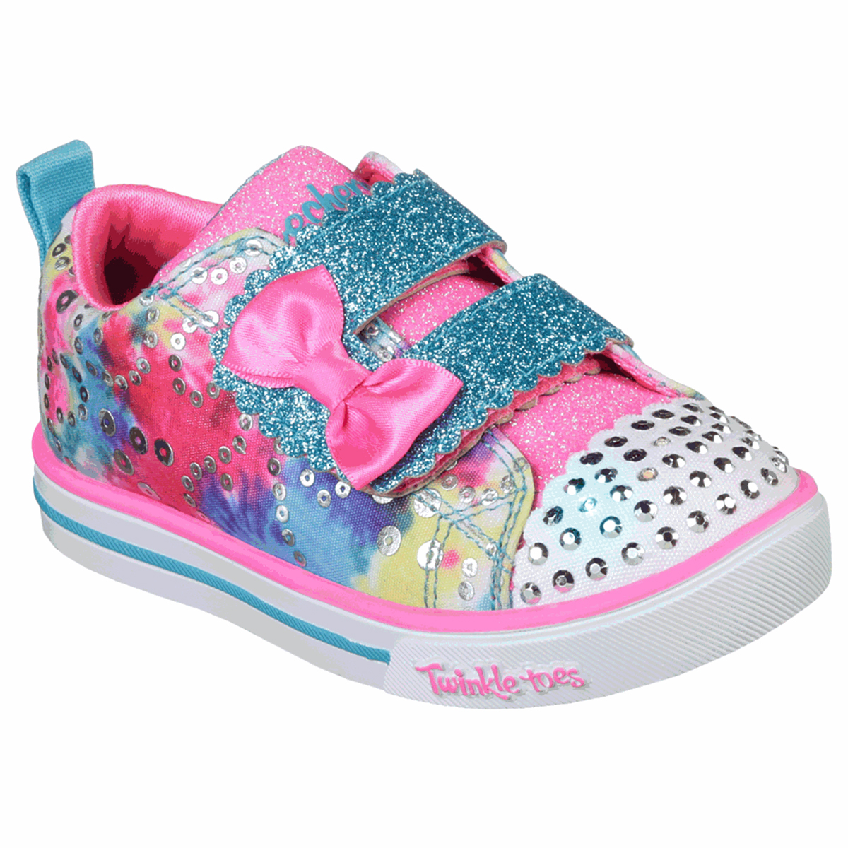 Skechers Girls' Twinkle Toes Shuffles Sparkle Lite Sneakers