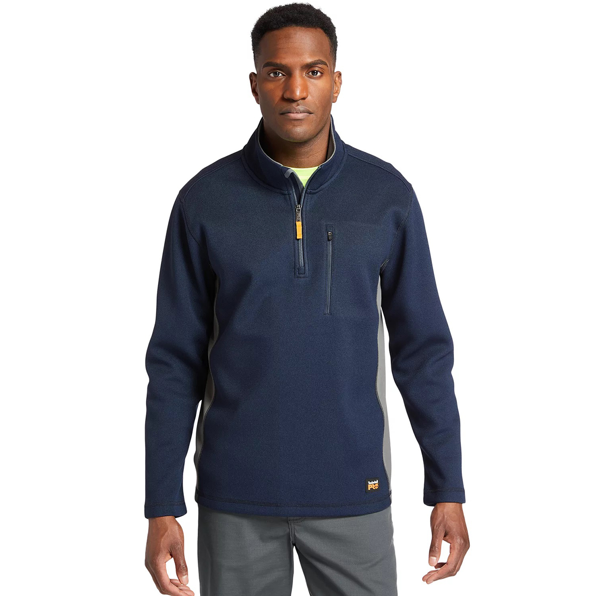 Timberland Pro Men's Studwall 1/4-Zip Textured Fleece Pullover