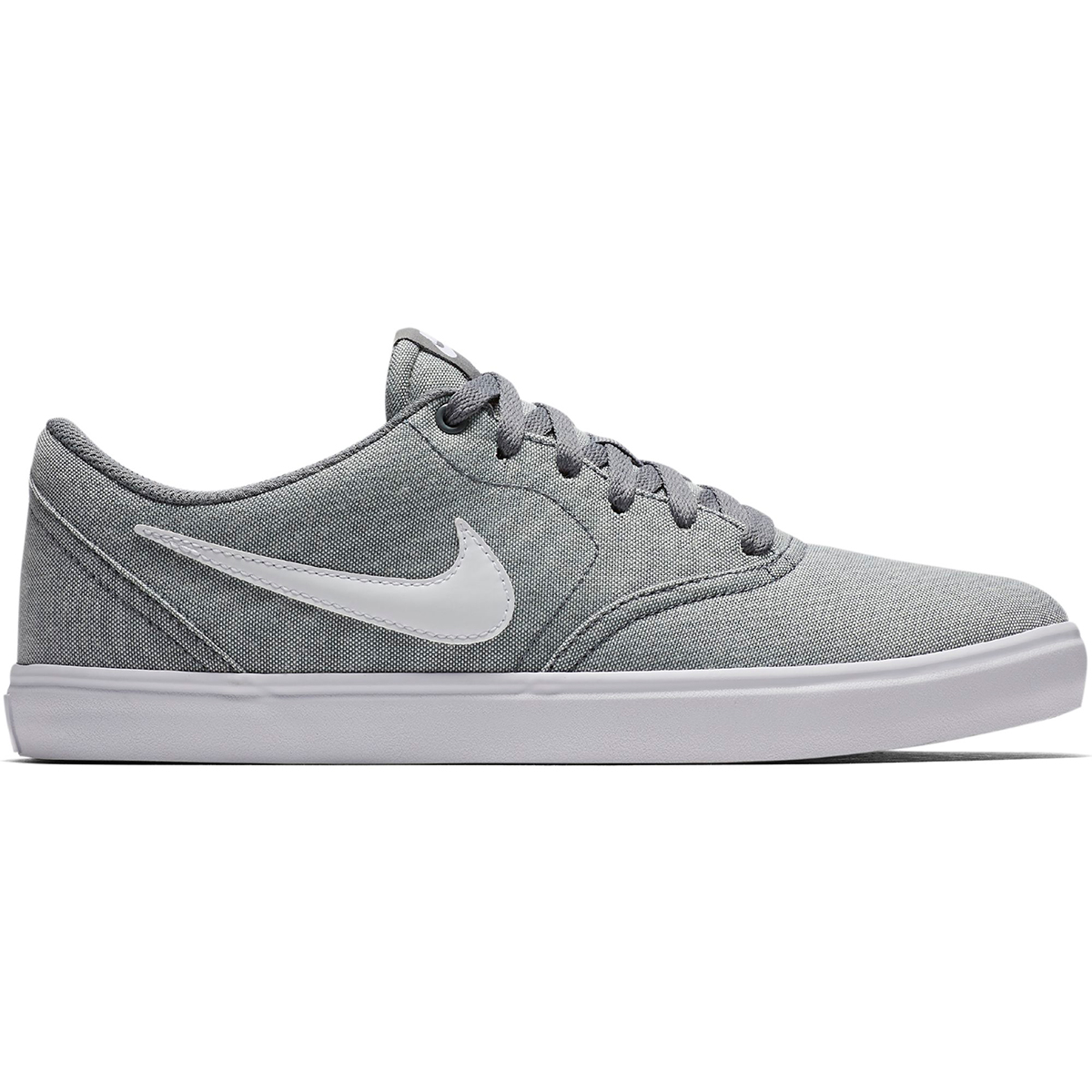 Nike Sb Men's Check Solar Canvas Skate Shoes - Black, 10