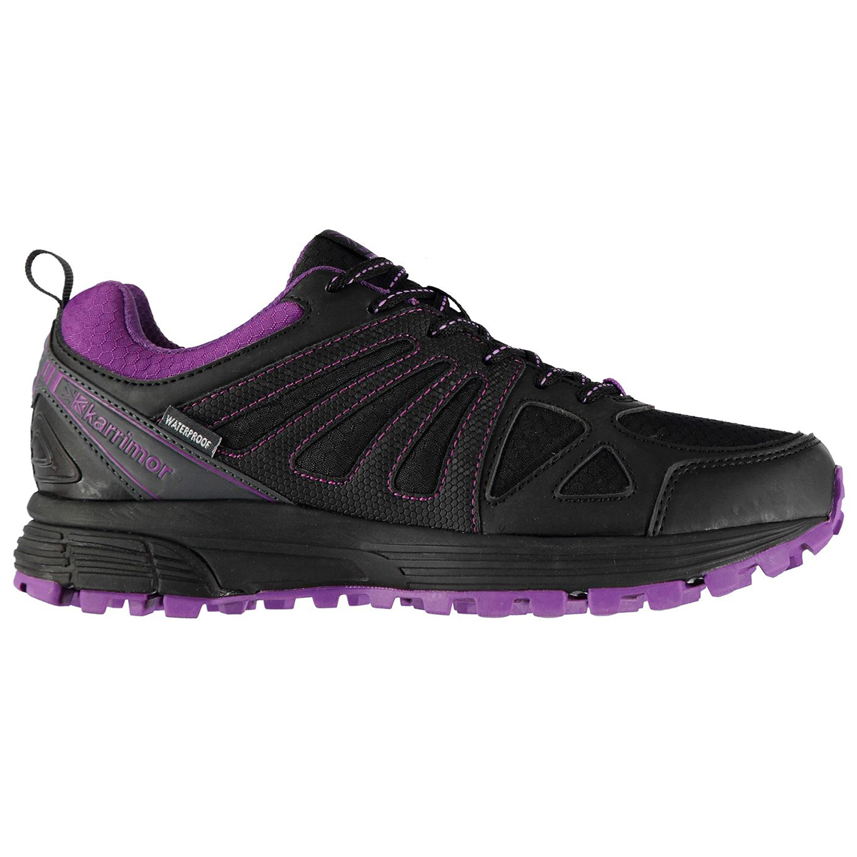 Karrimor Women's Caracal Waterproof Trail Running Shoes - Black, 9