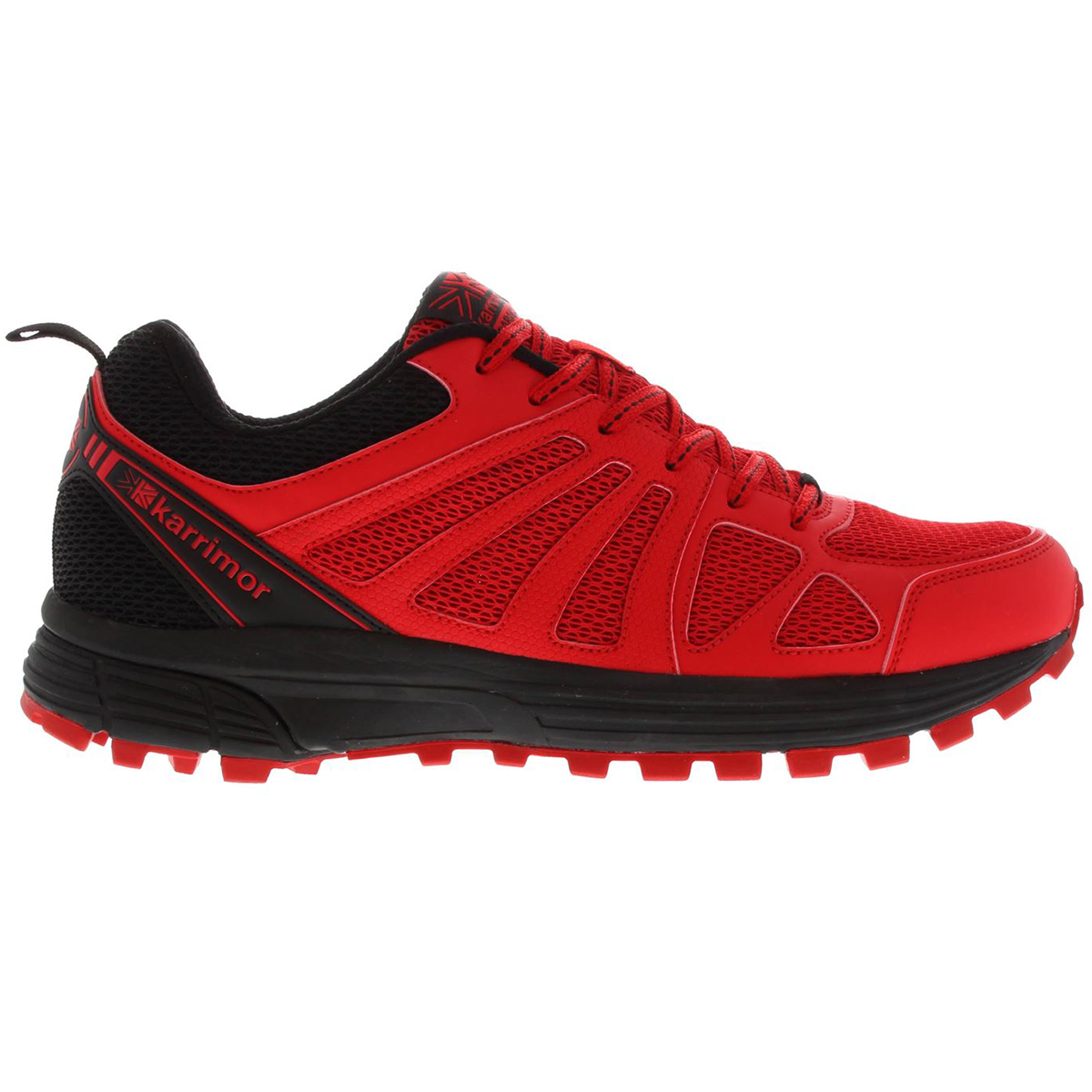 Karrimor Men's Caracal Trail Running Shoes - Red, 12