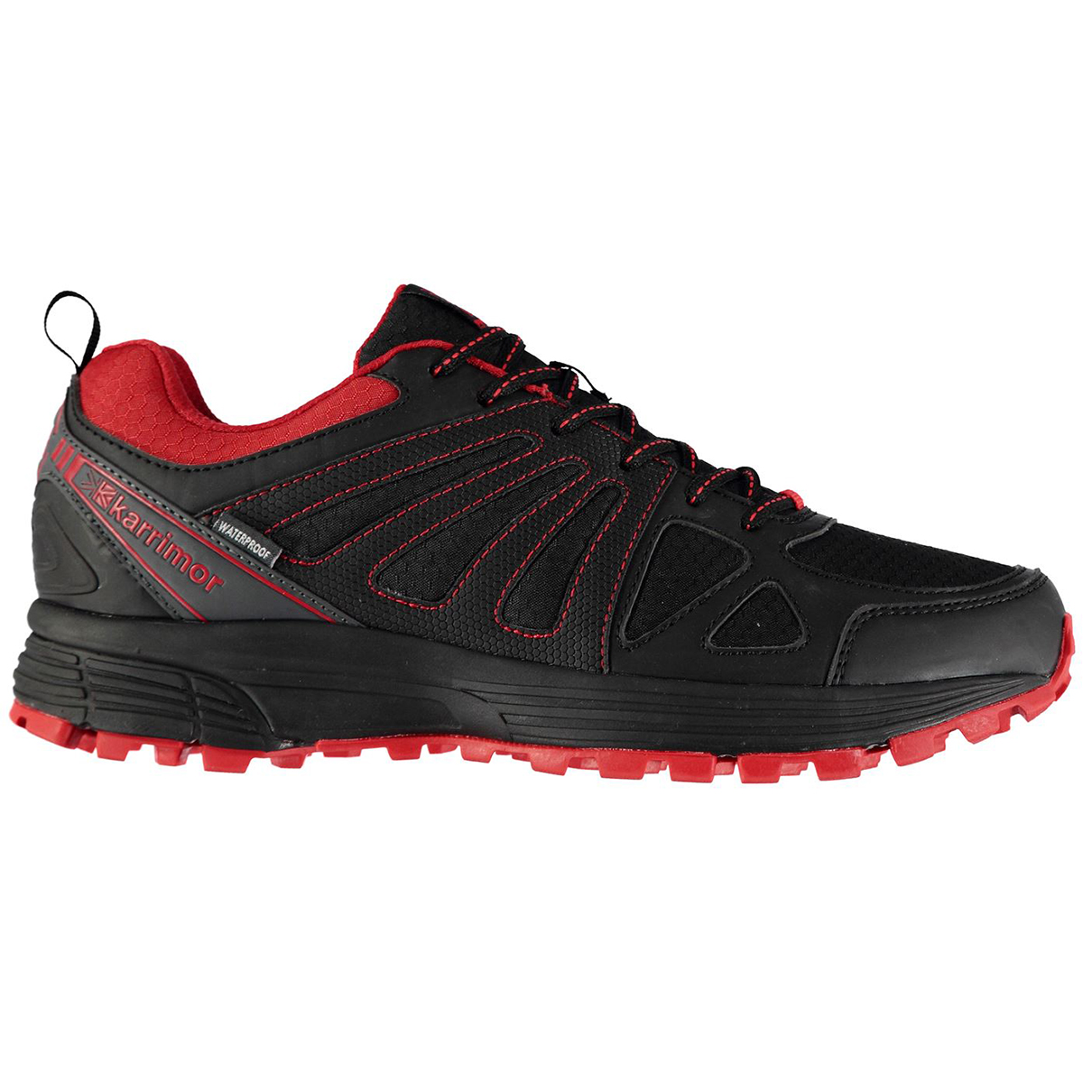 Karrimor Men's Caracal Waterproof Trail Running Shoes - Black, 10.5