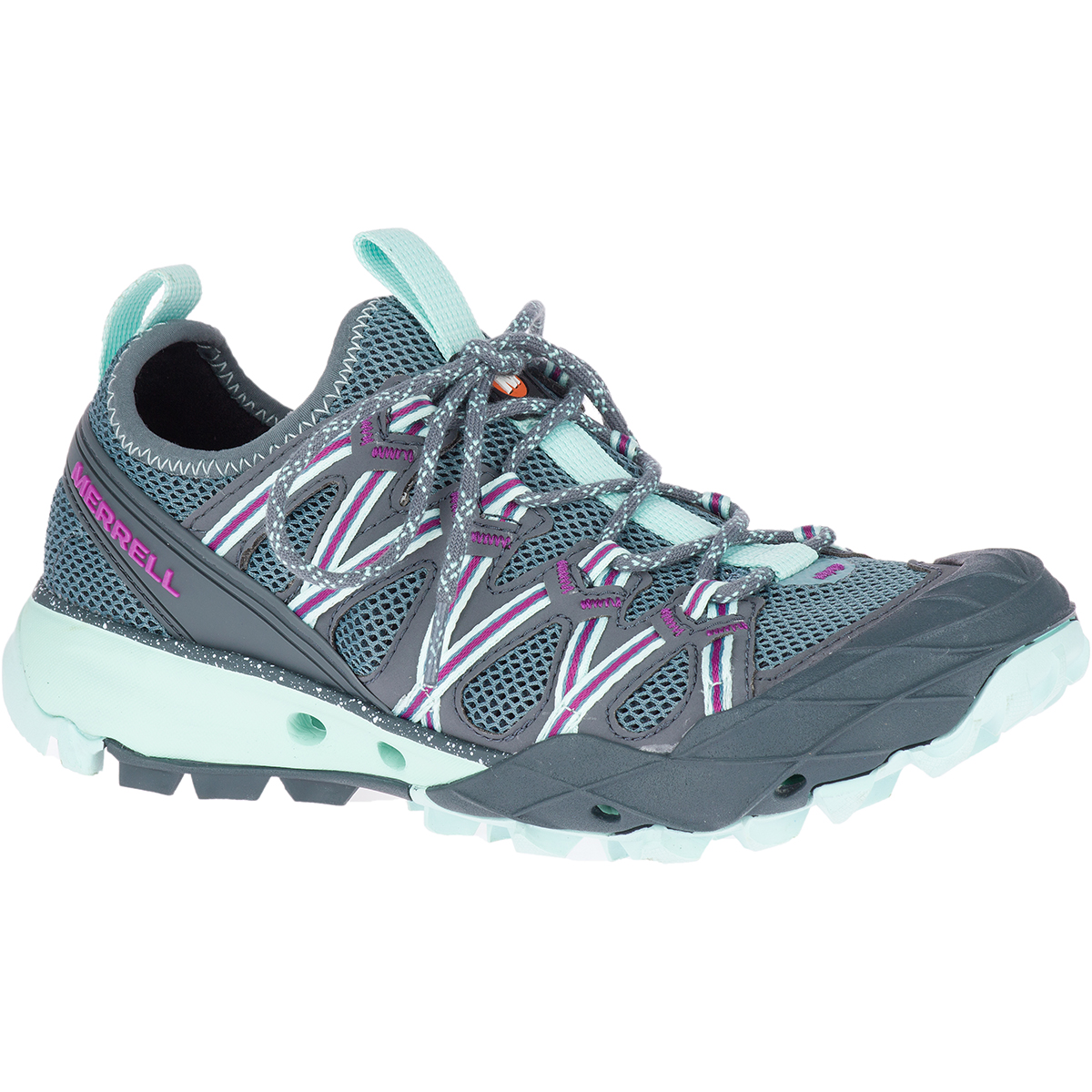 Merrell Women's Choprock Hydro Hiking Shoe - Blue, 7