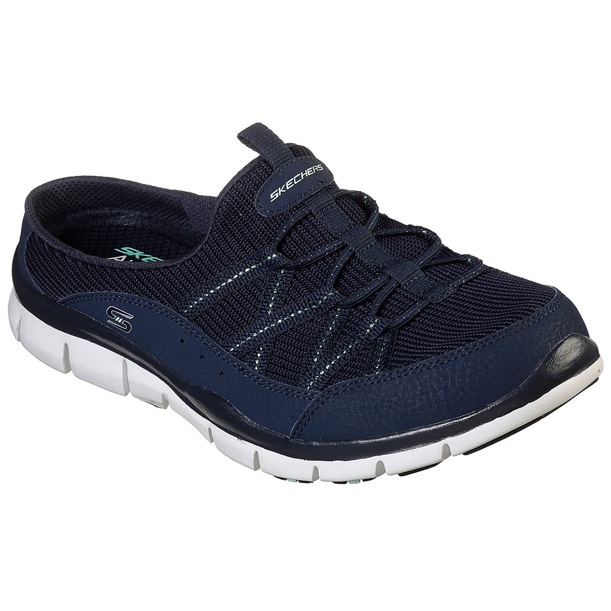 Skechers Women's Gratis Real Story Shoe - Blue, 7