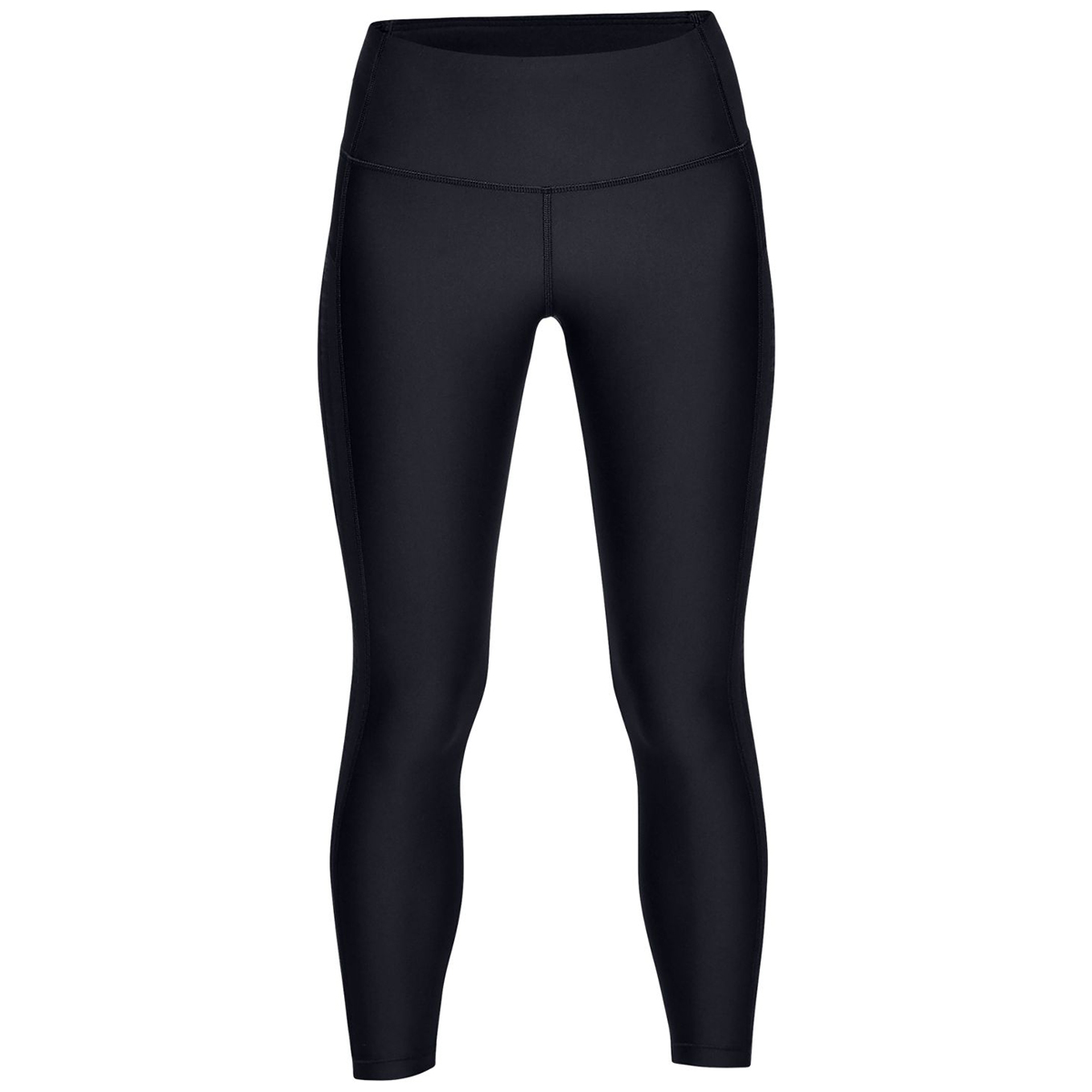 Under Armour Women's Heatgear Armour Ankle Crop Branded Capris - Black, M