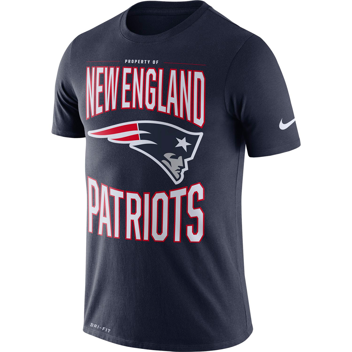 New England Patriots Men's Nike Property Of Short-Sleeve Tee