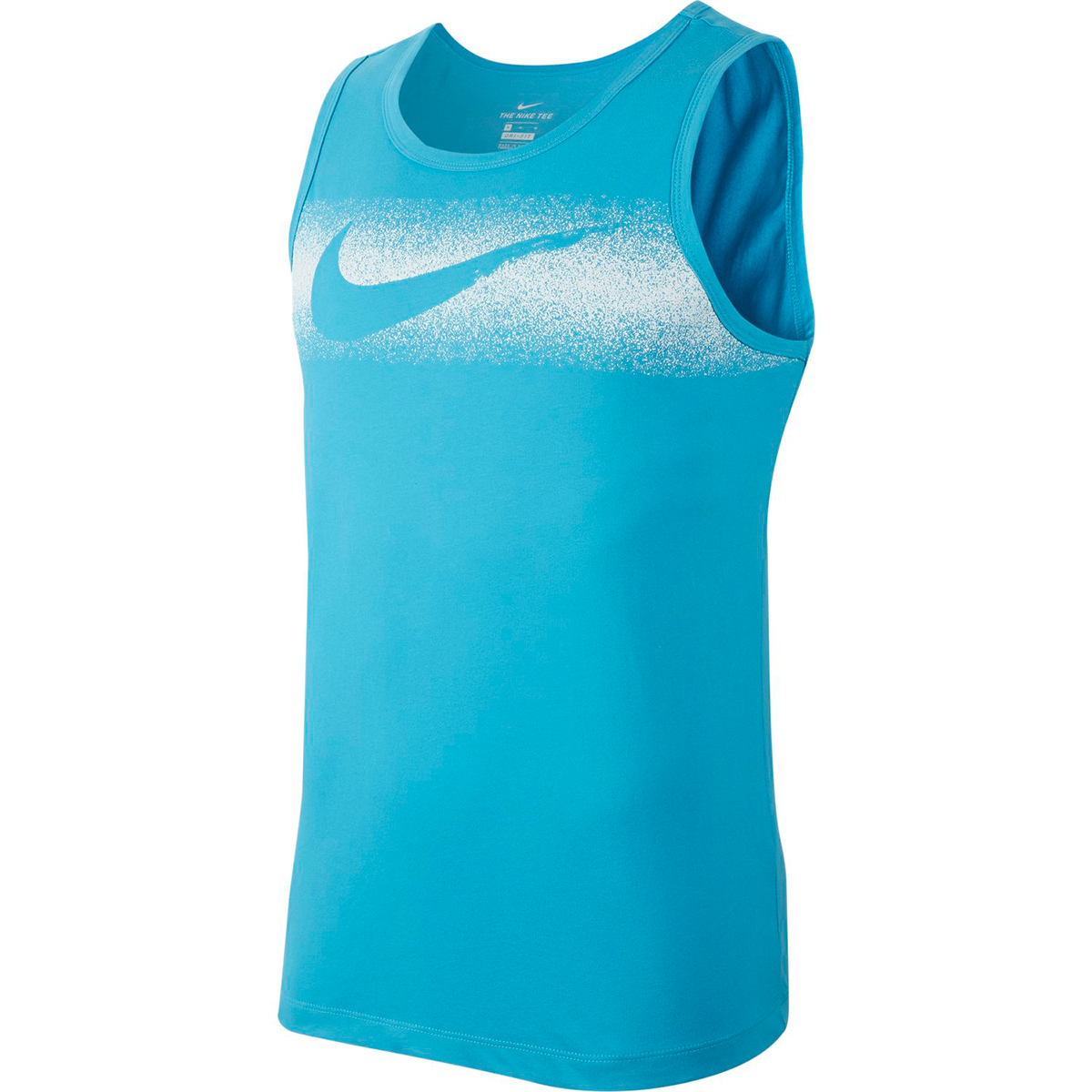 Nike Men's Chalk Tank Top - Blue, M