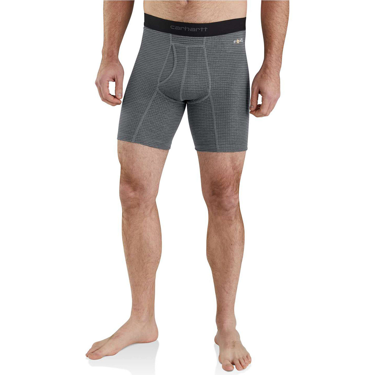 Carhartt Men's Base Force Tech Boxer Brief - Black, M