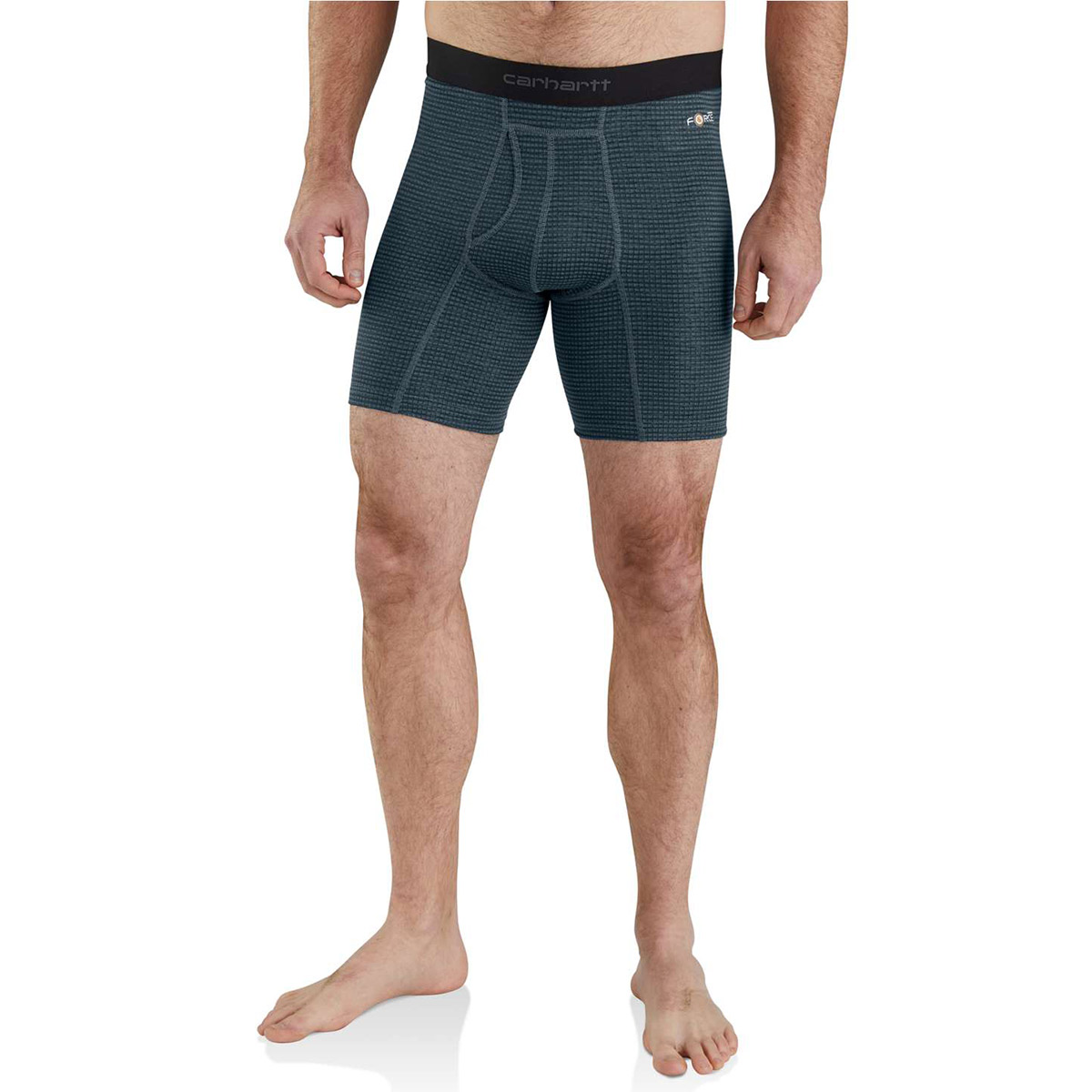 Carhartt Men's Base Force Tech Boxer Brief - Blue, M