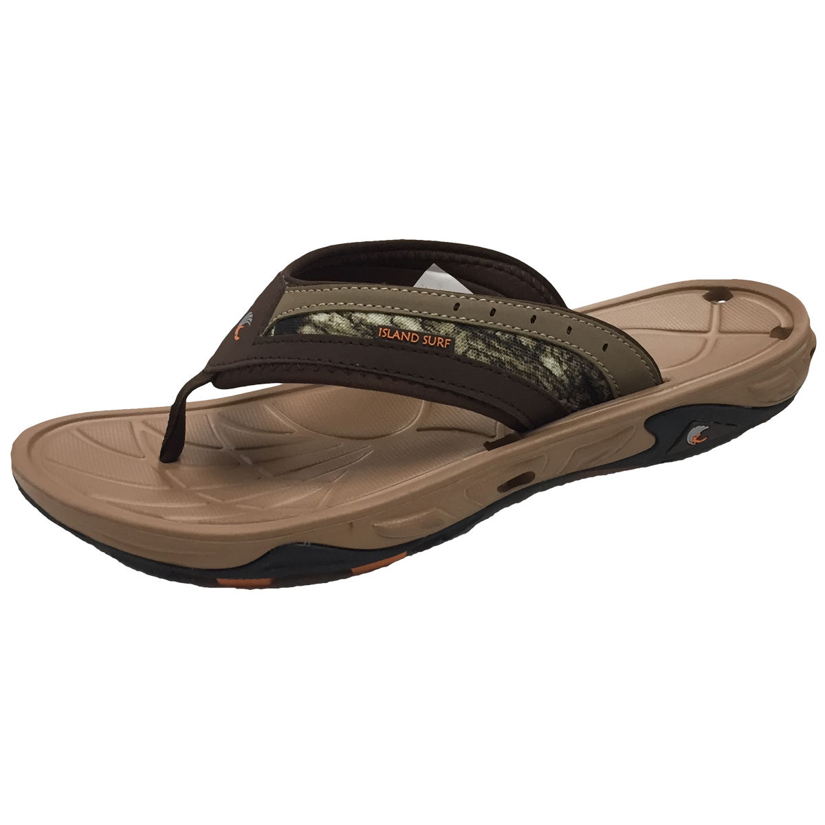 Island Surf Cruz Sandals - Brown, 9