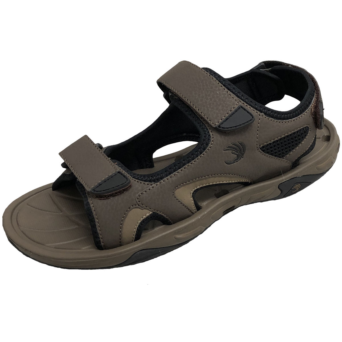 Island Life Surf Company Men's Yarmouth River Sandals - Brown, 10