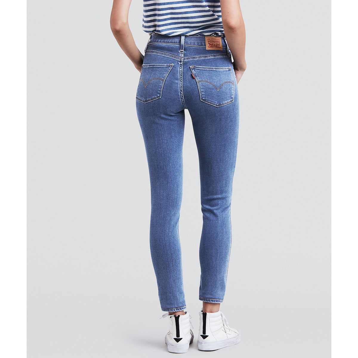 levi's 720 high rise super skinny jean