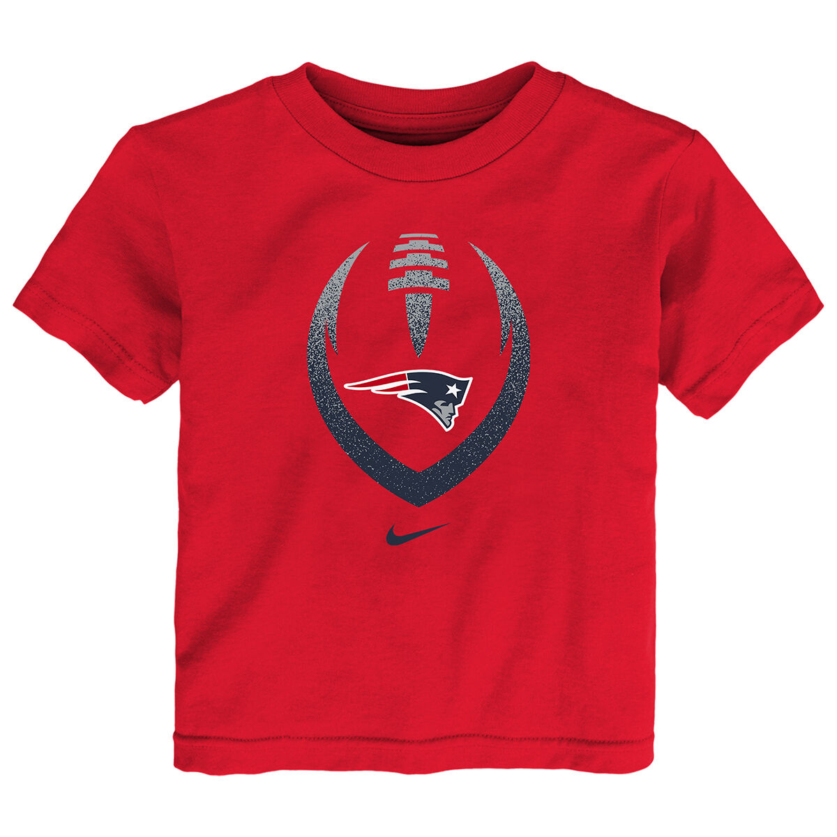 New England Patriots Toddler 2T-4T Nike Icon Short-Sleeve Tee