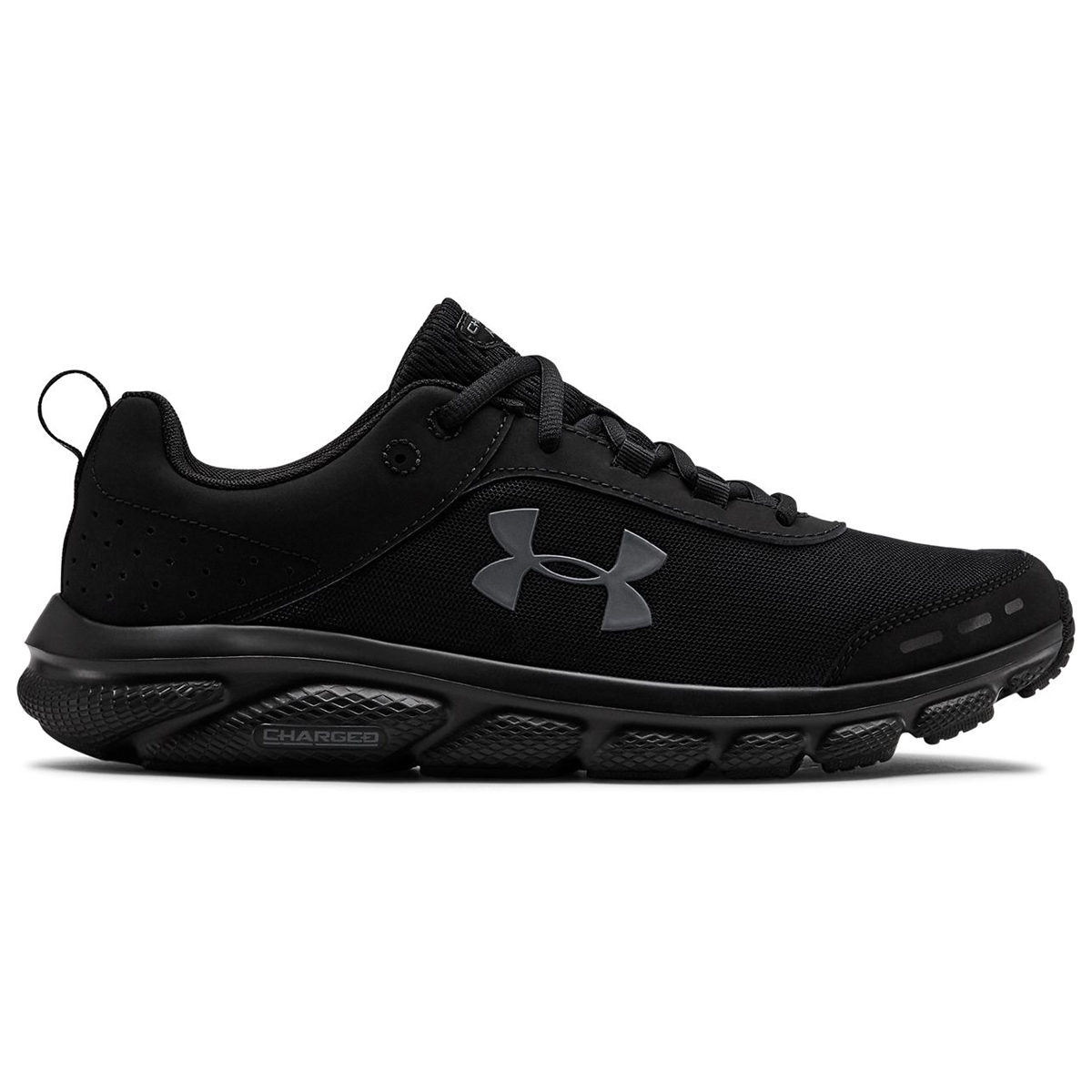 Under Armour Men's Charged Assert 8 Running Shoes - Black, 8