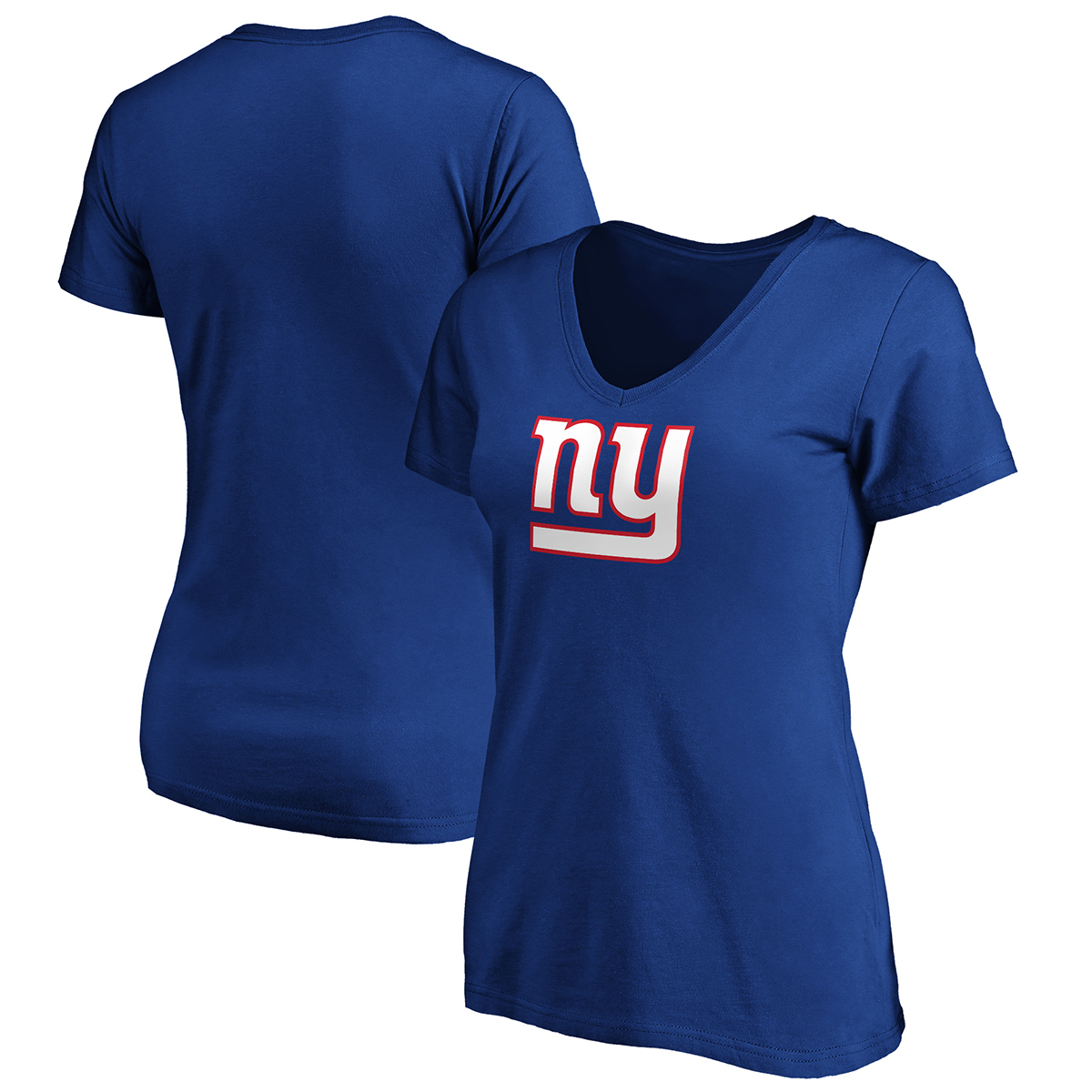 New York Giants Women's Primary Logo Short-Sleeve Tee - Blue, S