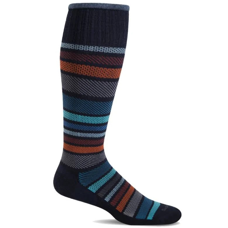 Sockwell Men's Twillful Compression Socks - Blue, L/XL