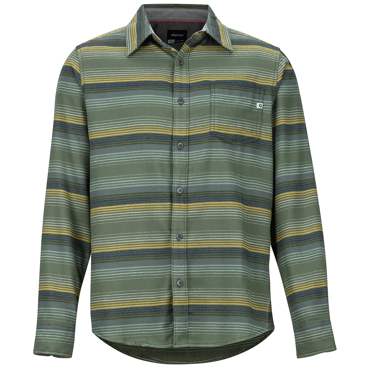 Marmot Men's Fairfax Flannel Long-Sleeve Shirt - Green, XL