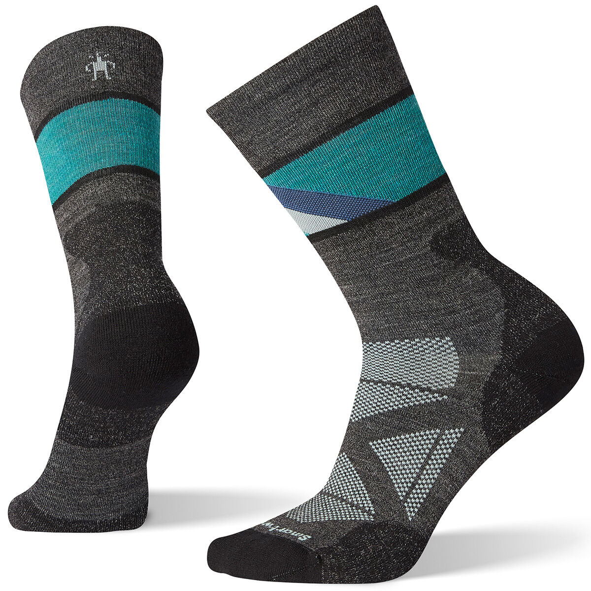 Smartwool Women's Phd Pro Approach Crew Socks - Black, L