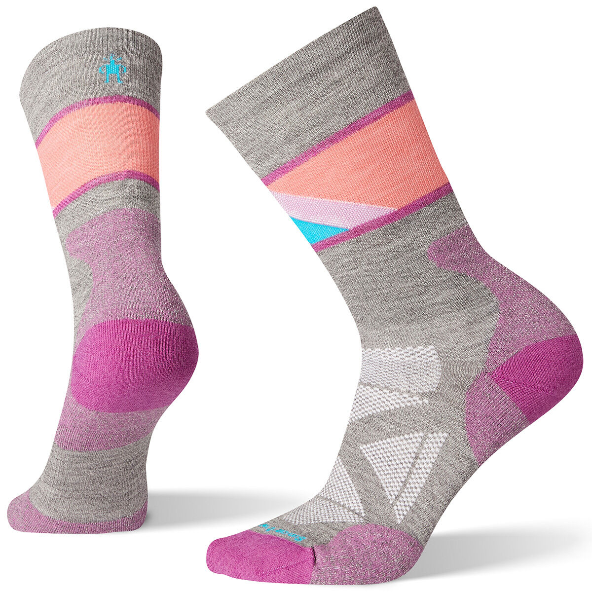 Smartwool Women's Phd Pro Approach Crew Socks - Purple, L