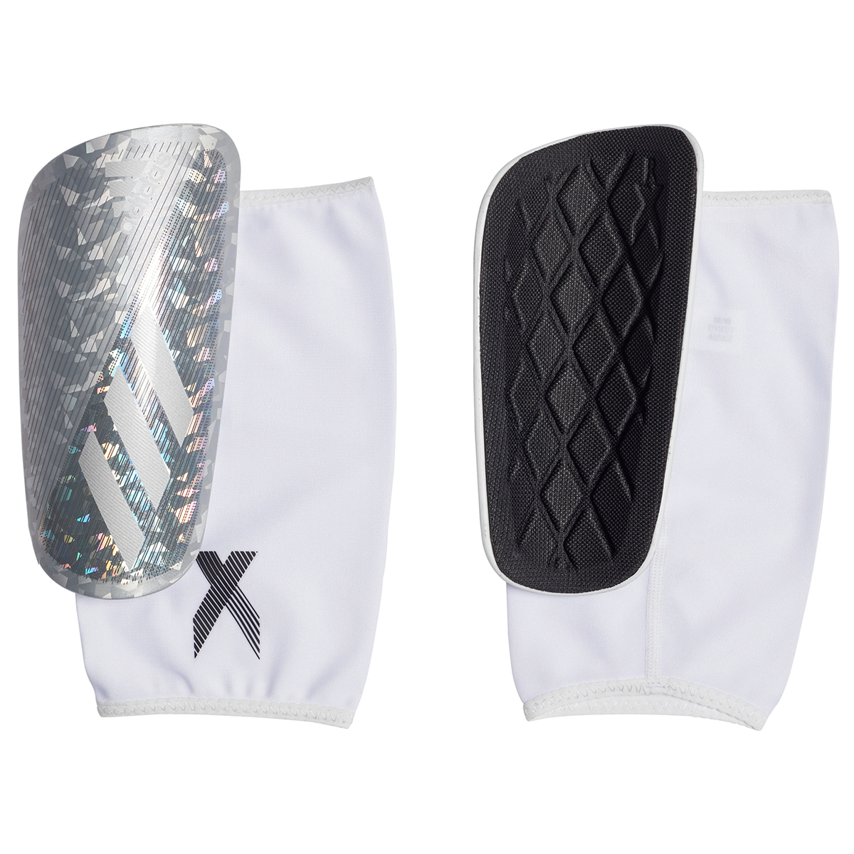 Adidas X Pro Shin Guards - White, M