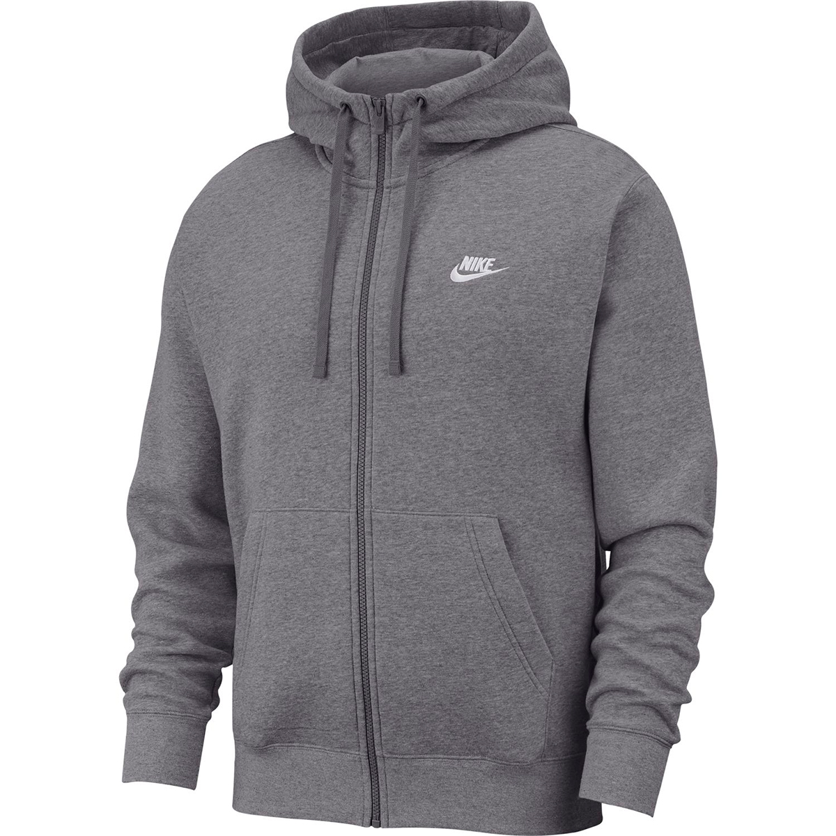 Nike Men's Full-Zip Nike Swoosh Hoodie - Black, S