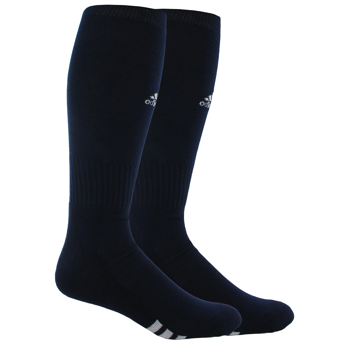 Adidas Rivalry Soccer Socks, 2-Pack - Blue, M