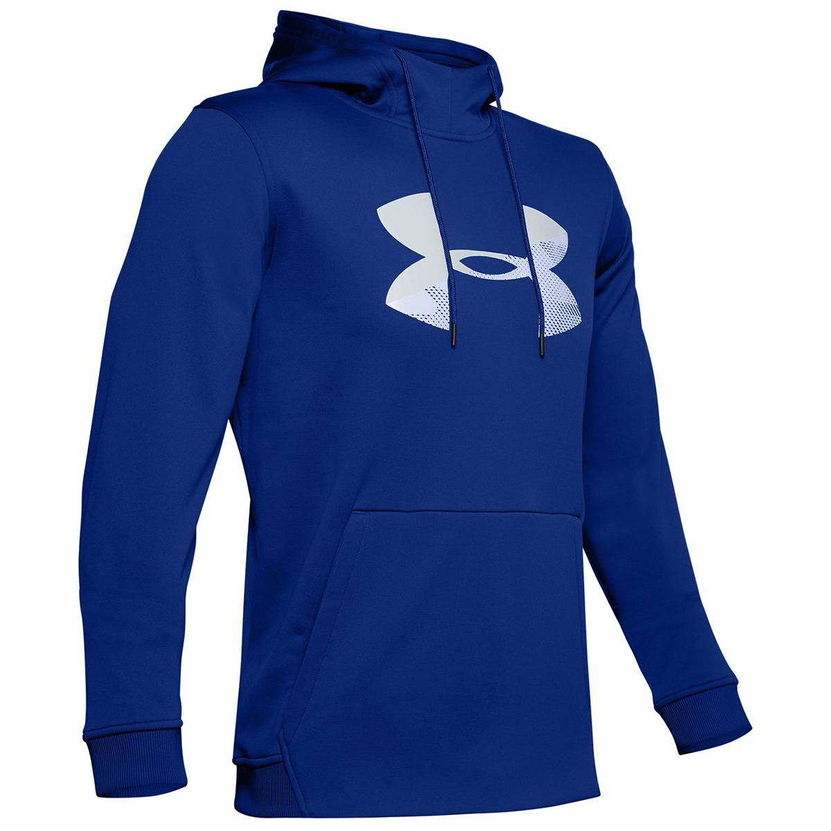 Under Armour Men's Fleece Ua Logo Graphic Pullover Hoodie - Blue, XXL