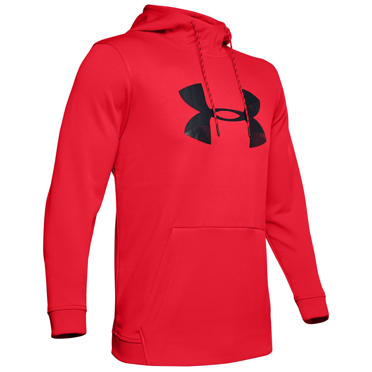 Under Armour Men's Fleece Ua Logo Graphic Pullover Hoodie - Red, S