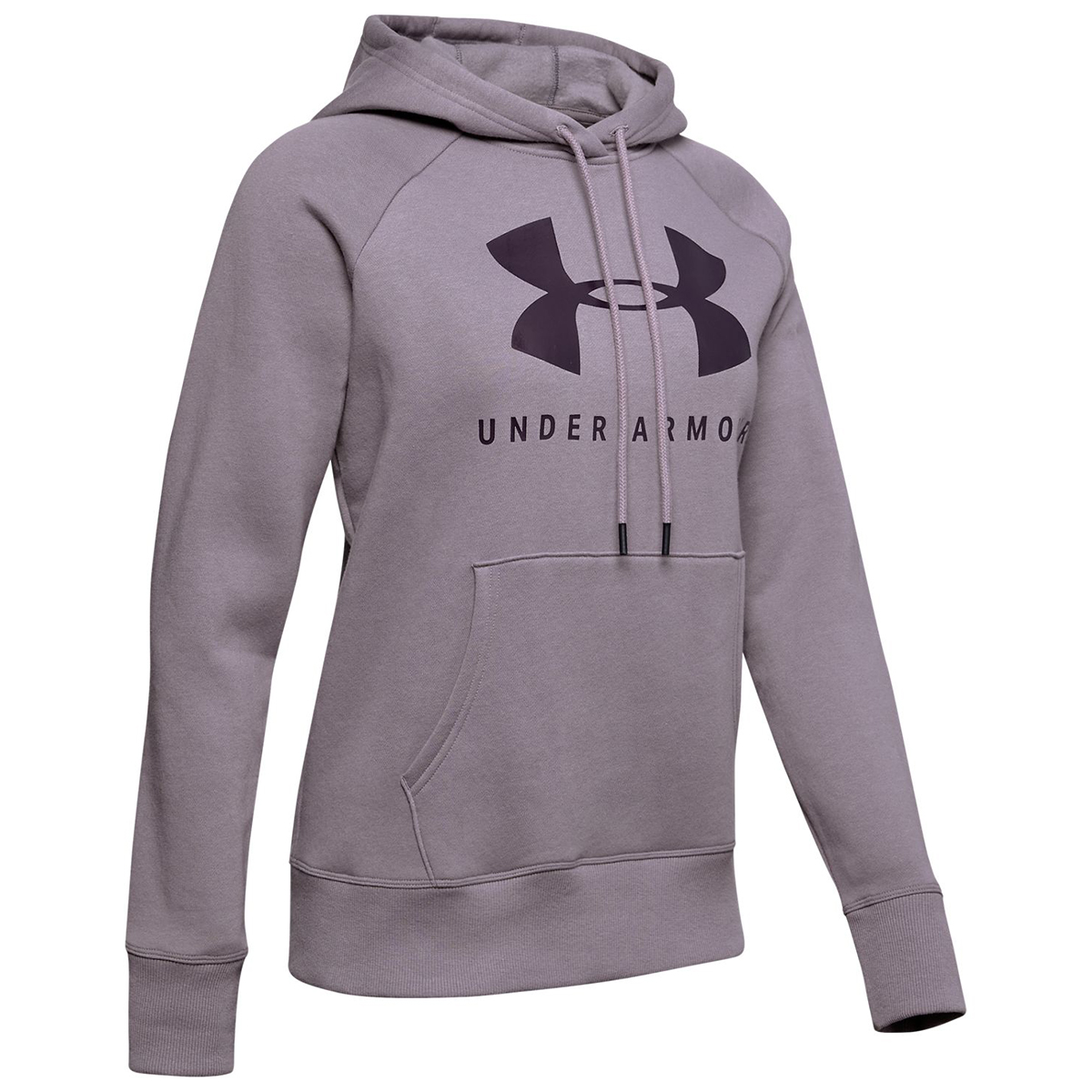 Under Armour Women's Rival Fleece Graphic Hoodie - Black, S