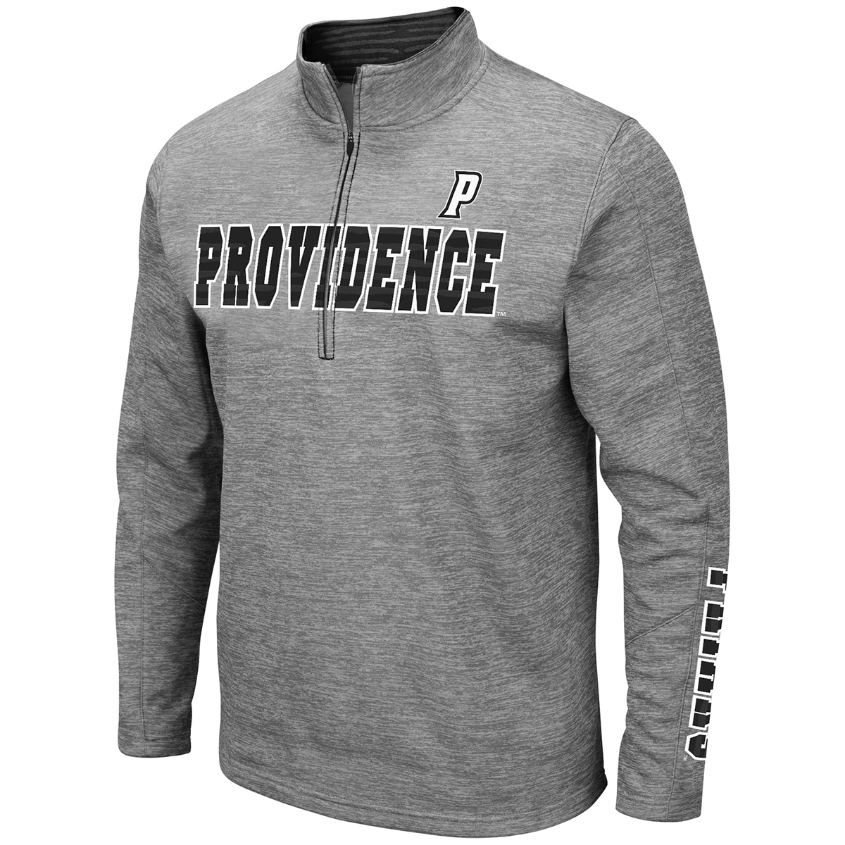 Providence College Men's Bart 1/2-Zip Fleece Pullover - Black, M