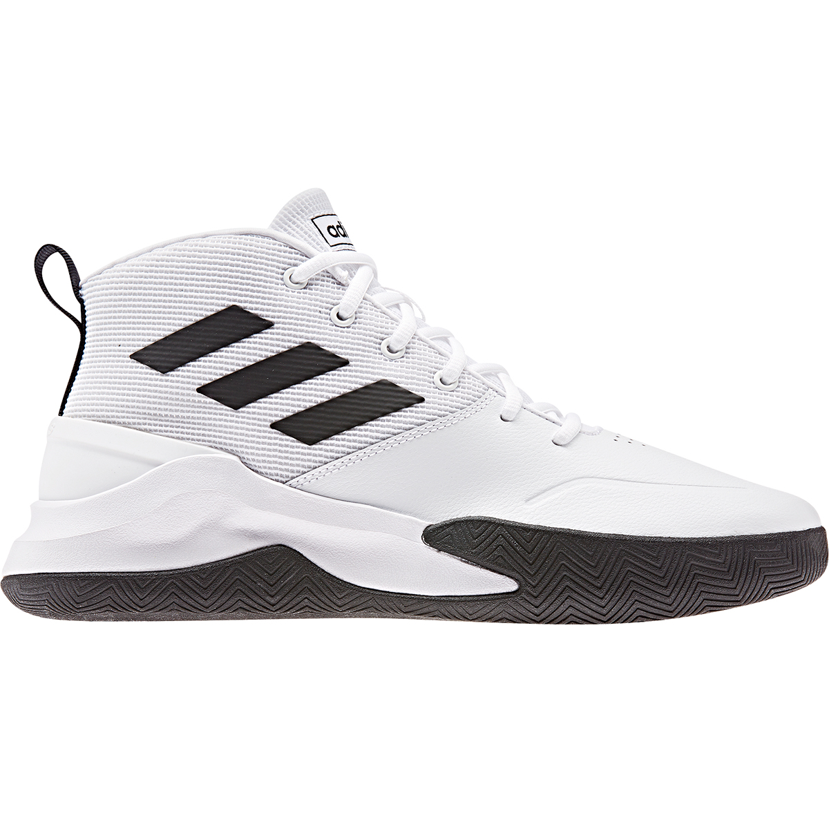 Adidas Men's Own The Game Basketball Shoes - White, 8.5