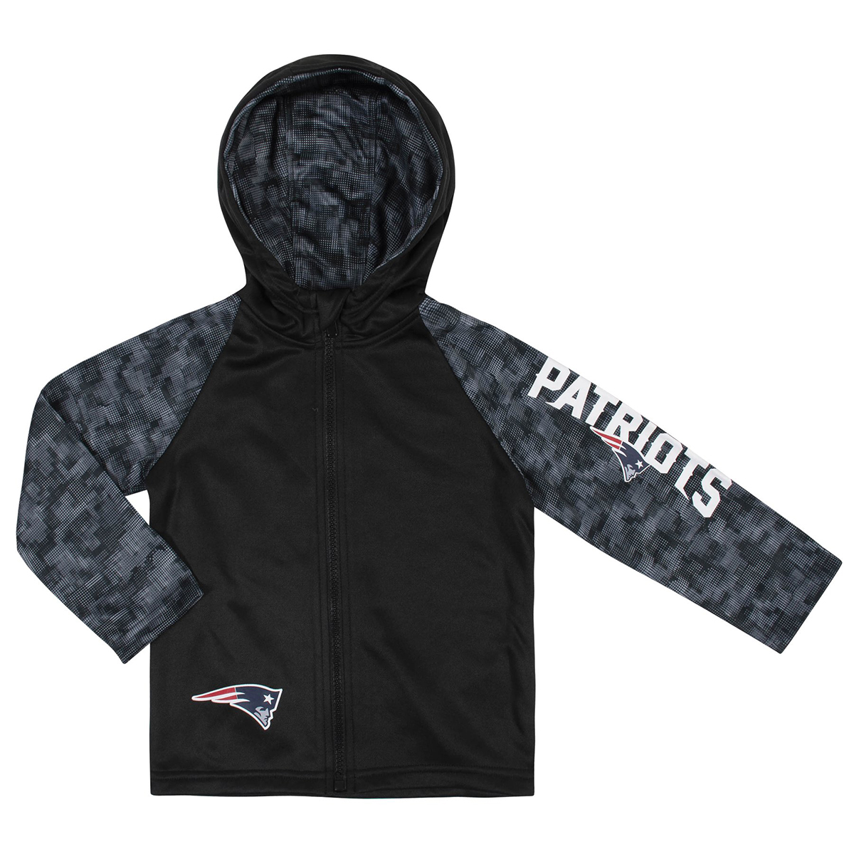 New England Patriots Toddler Boys' Gerber Full-Zip Hooded Jacket