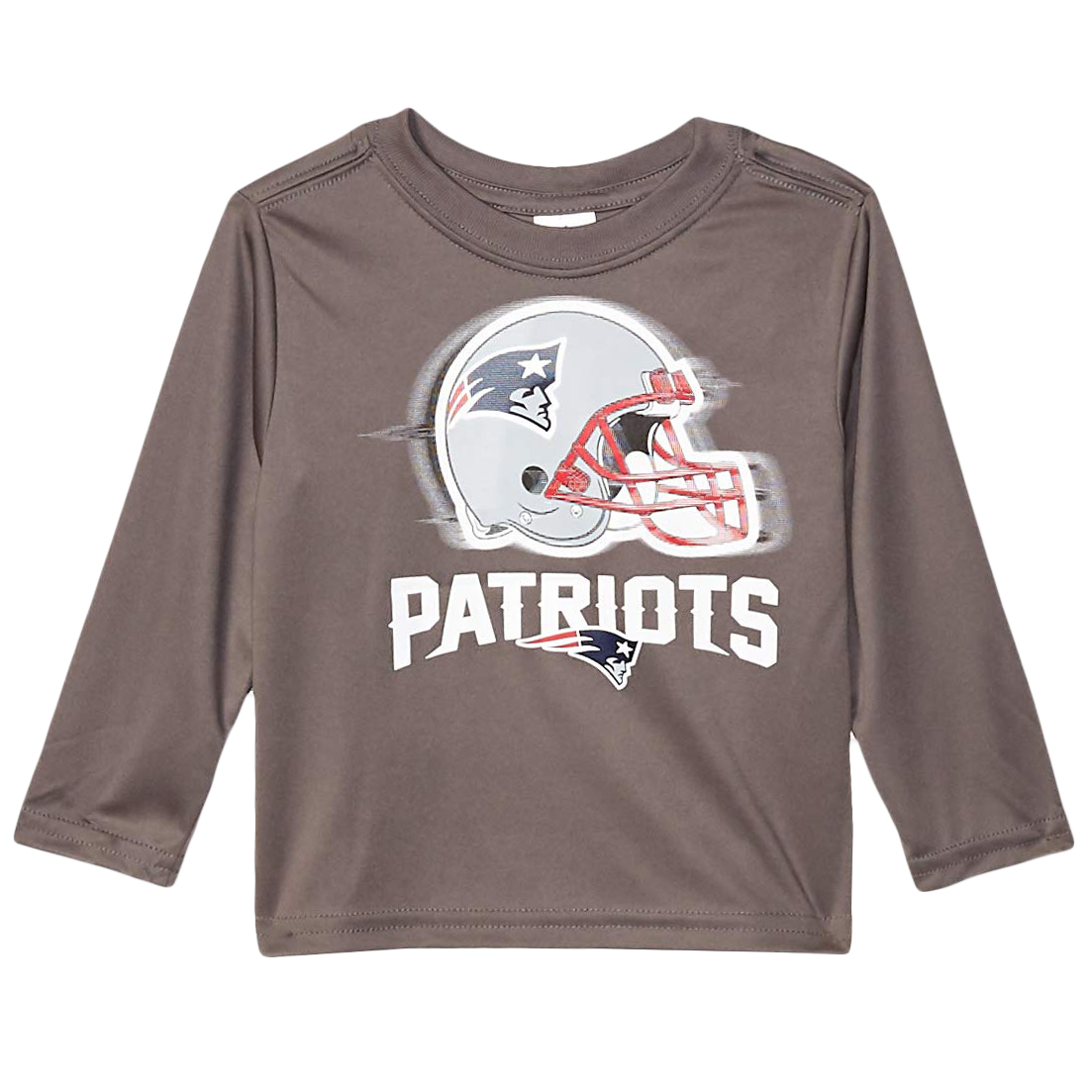 New England Patriots Toddler Boys' Gerber Long Sleeve Tee - Black, 2T