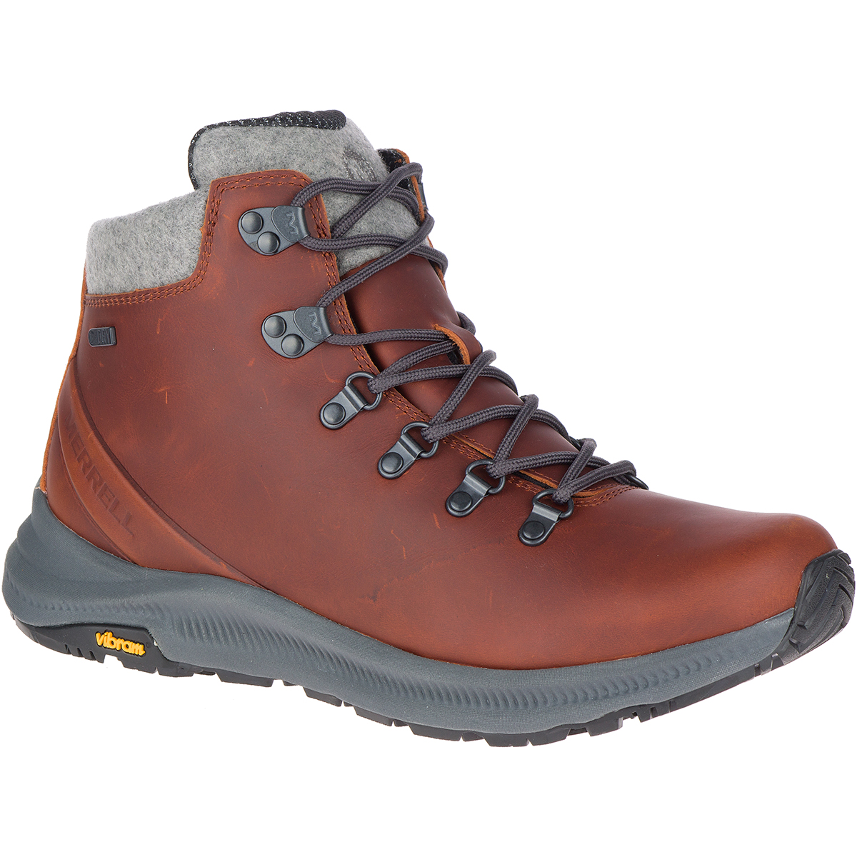 Merrell Men's Ontario Thermo Waterproof Hiking Boot - Brown, 10.5