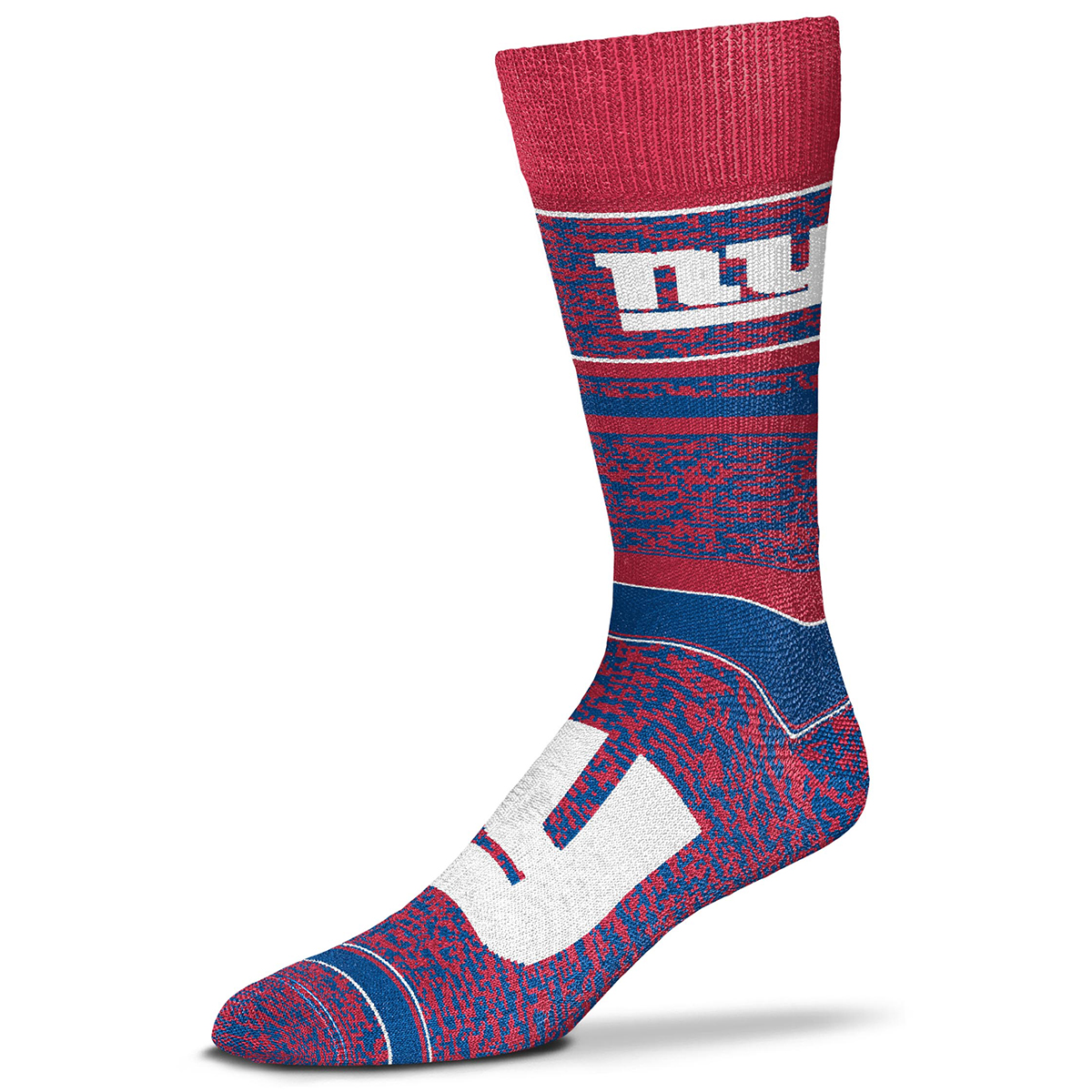 New York Giants Game Time Dress Sock - Blue, L