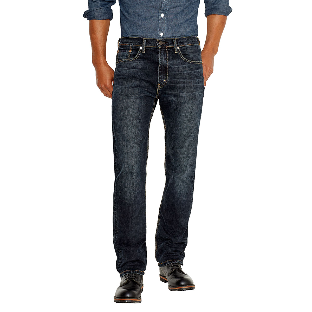 mens levi straight leg jeans