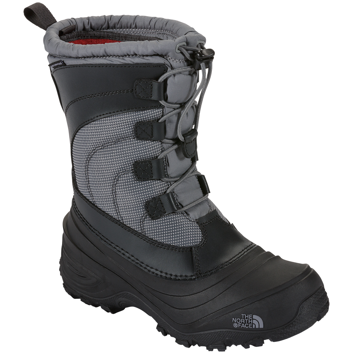 The North Face Kids' Alpenglow Iv Winter Boot - Black, 4