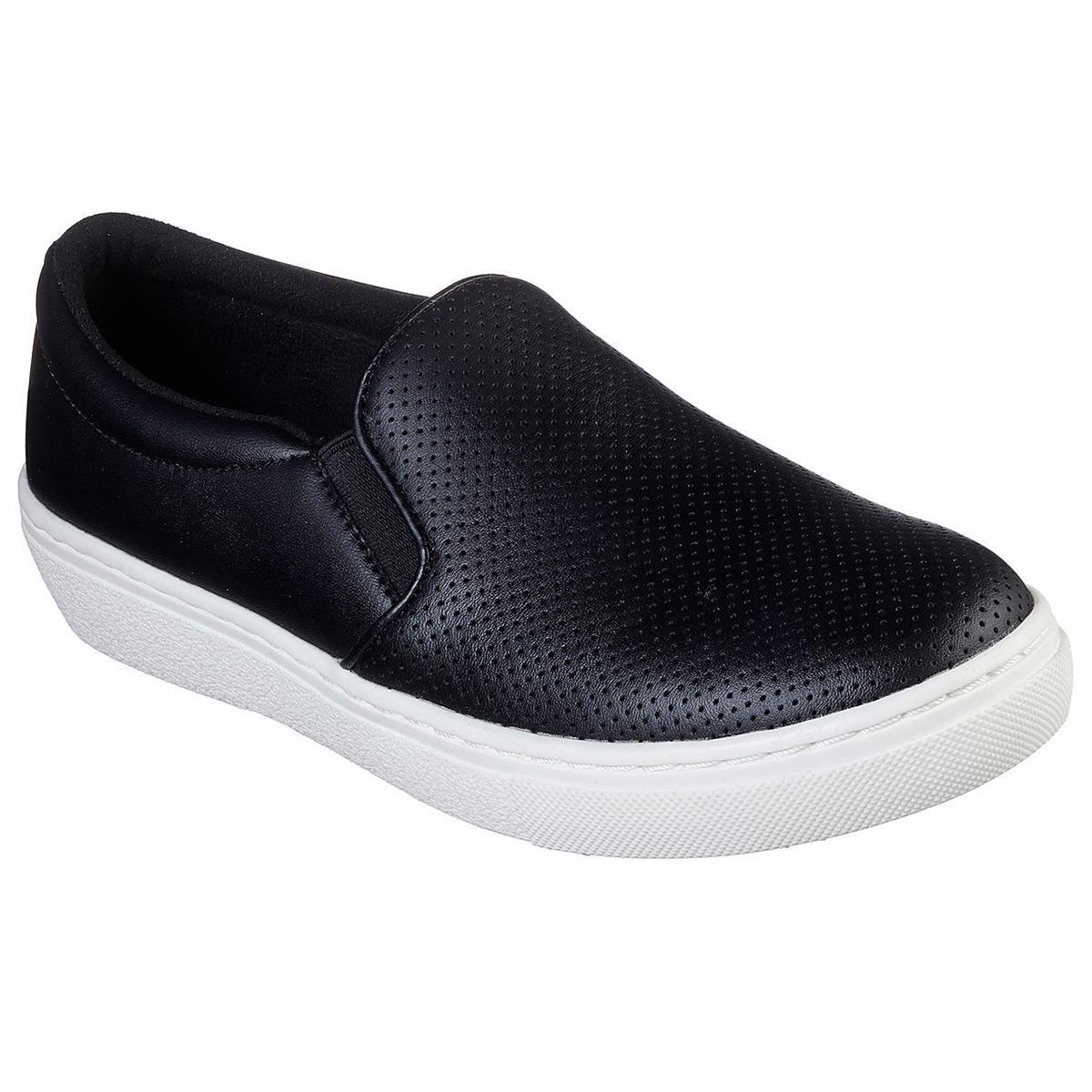 Skechers Women's Goldie Plane Jane Slip On Shoes - Black, 7