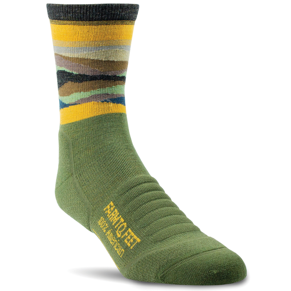 Farm To Feet Men's Max Patch Lightweight Technical Crew Sock