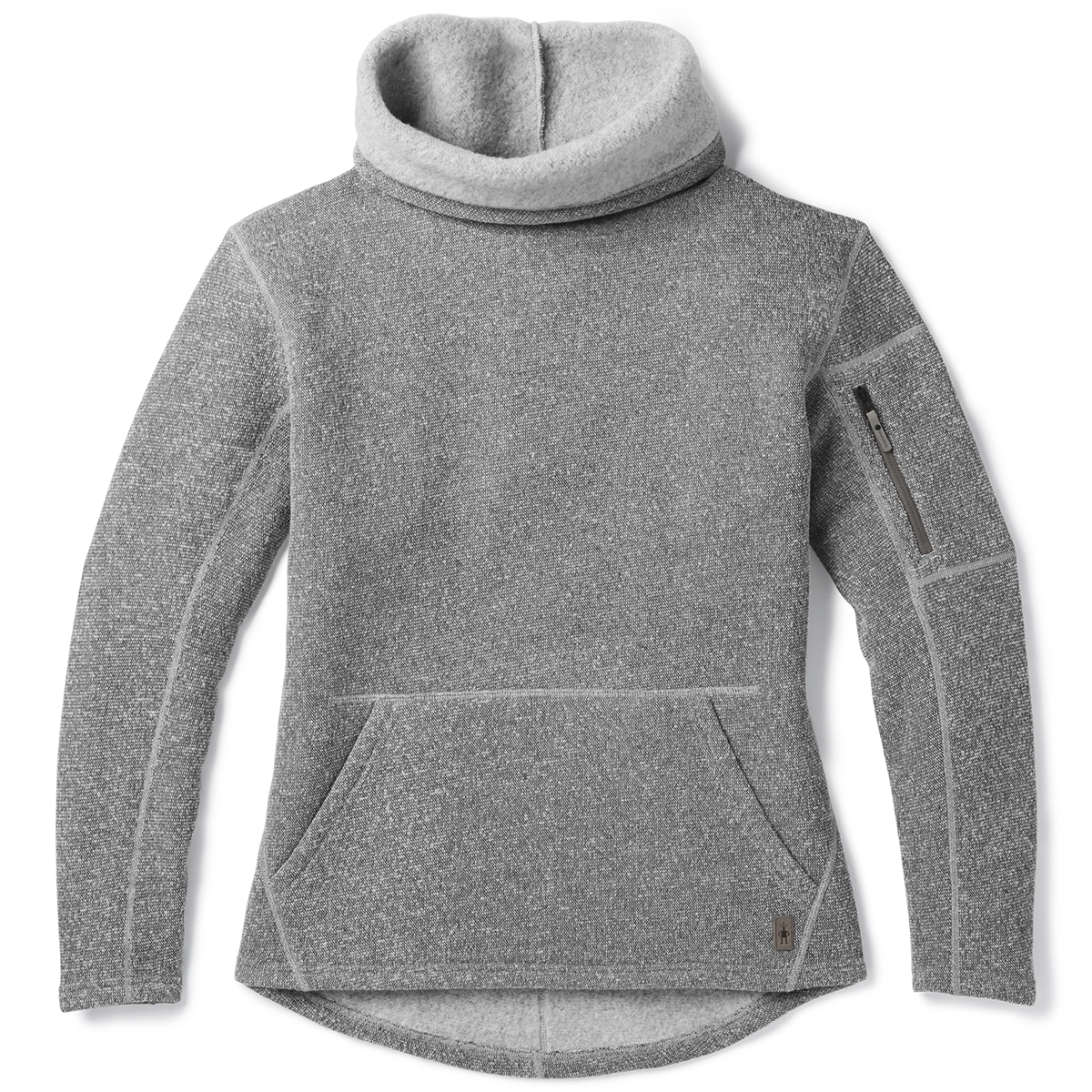 Smartwool Women's Hudson Trail Pullover Fleece Sweater - Black, S