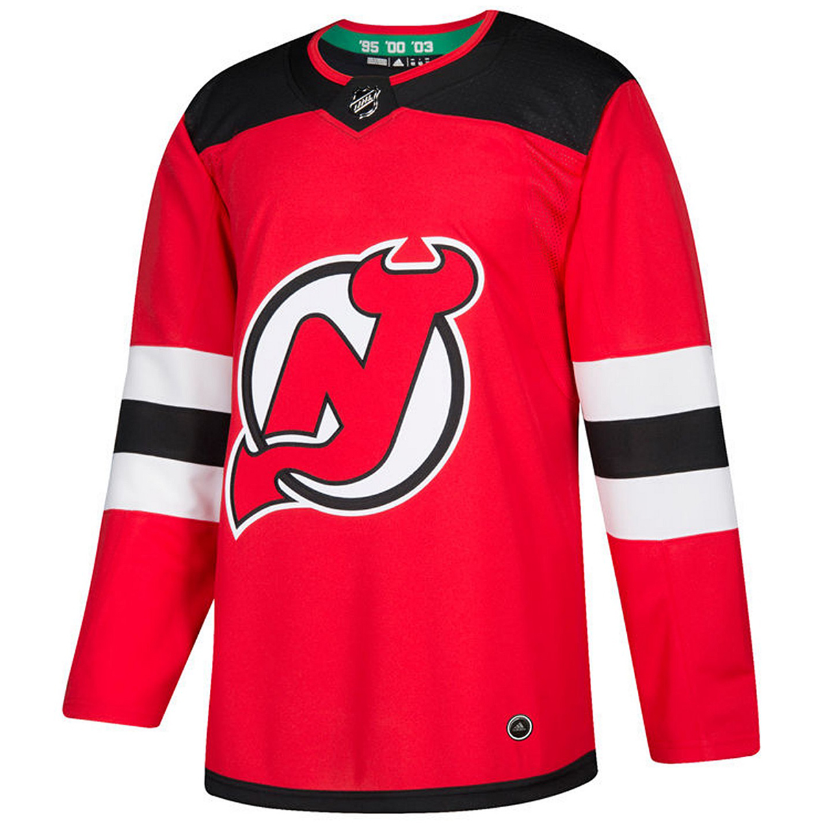 Adidas Men's  New Jersey Devils Authentic Pro Home Jersey - Red, L