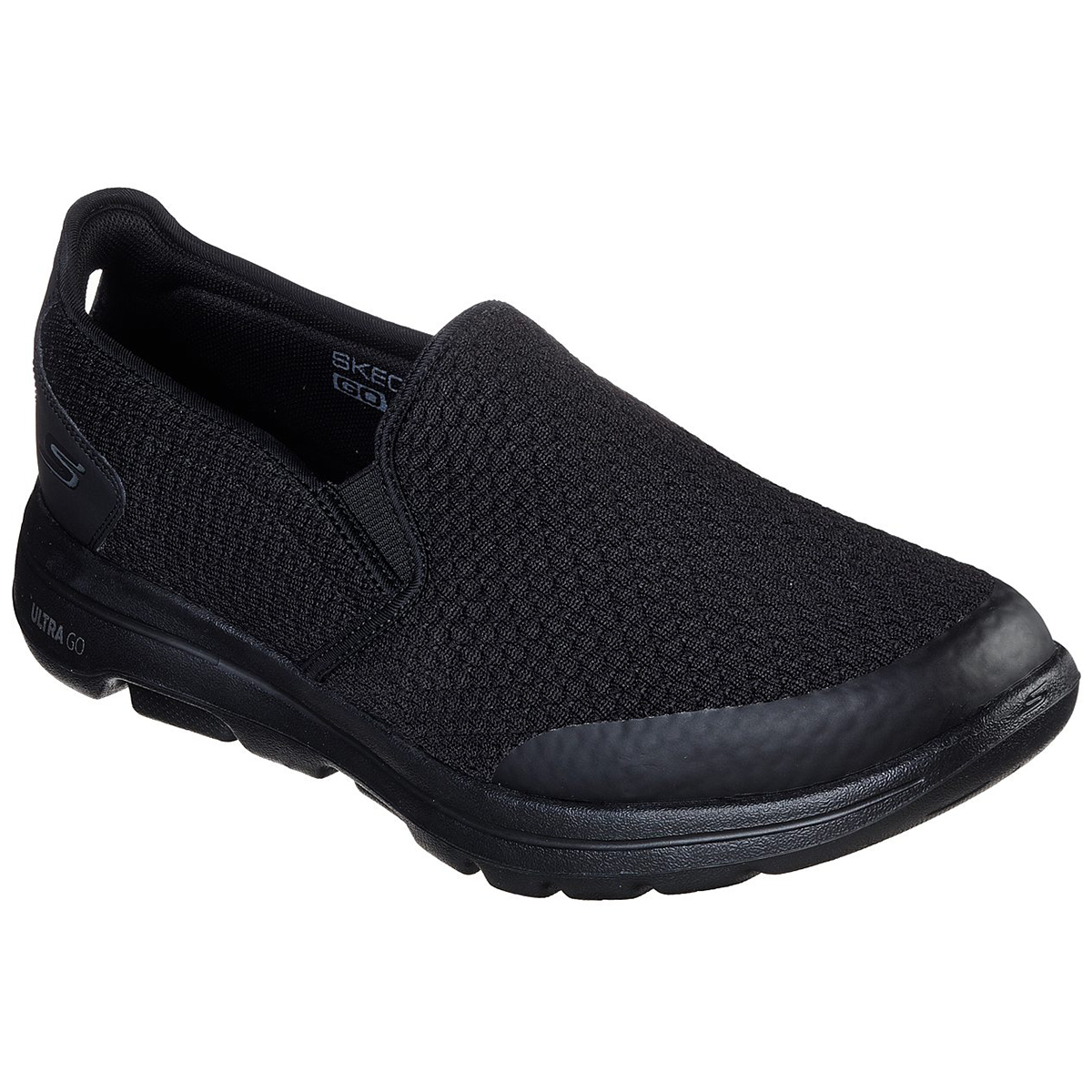 Skechers Men's  Gowalk 5 Apprize Slip On Shoes - Black, 8.5