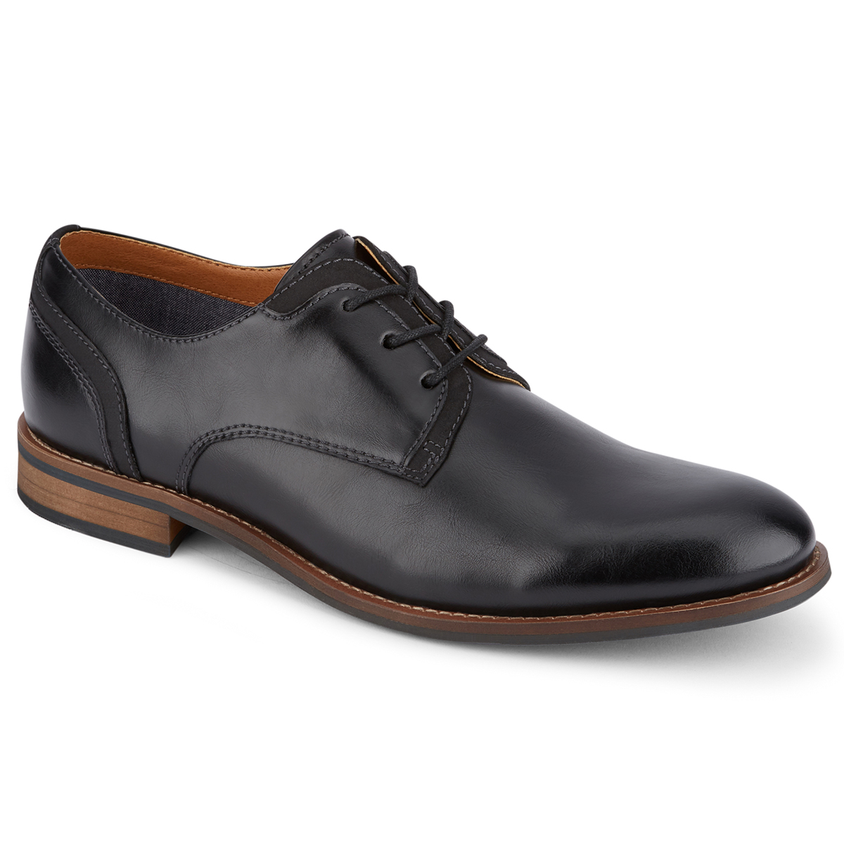 Dockers Men's Men's Bradford Plain Toe Oxford Dress Shoes - Black, 11