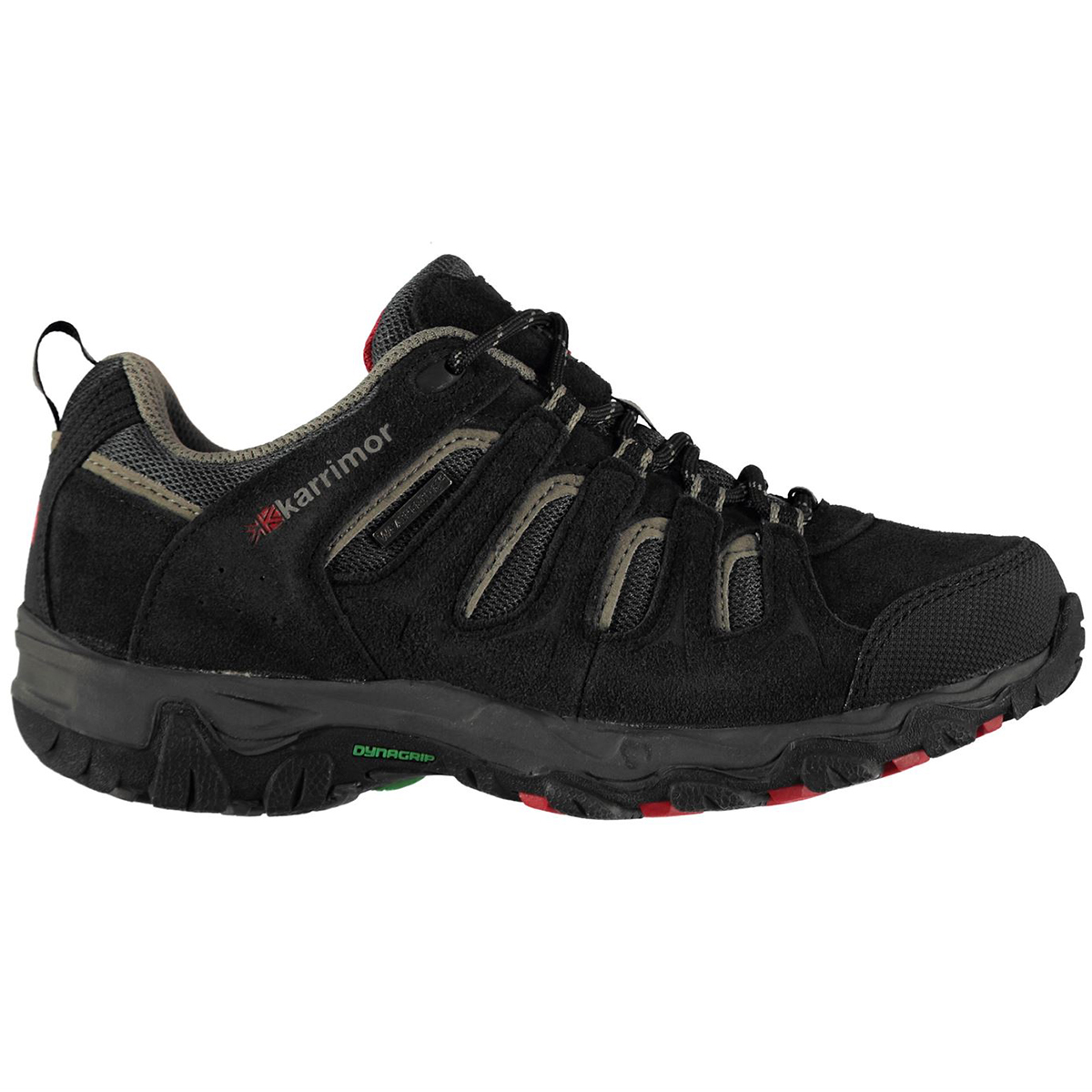 Karrimor Kids' Mount Low Walking Shoes - Black, 6