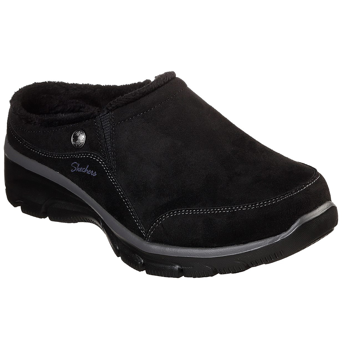 Skechers Women's Relaxed Fit Easy Going Shoes - Black, 9