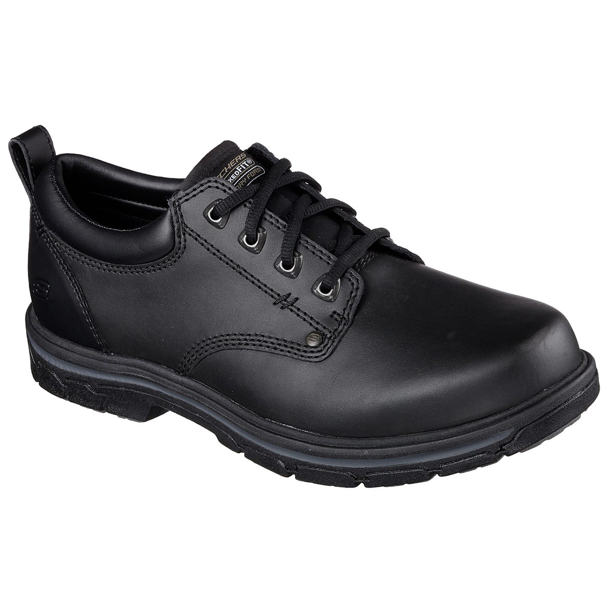 Skechers Men's Segment Rilar Lace Up Shoes, Wide - Black, 9